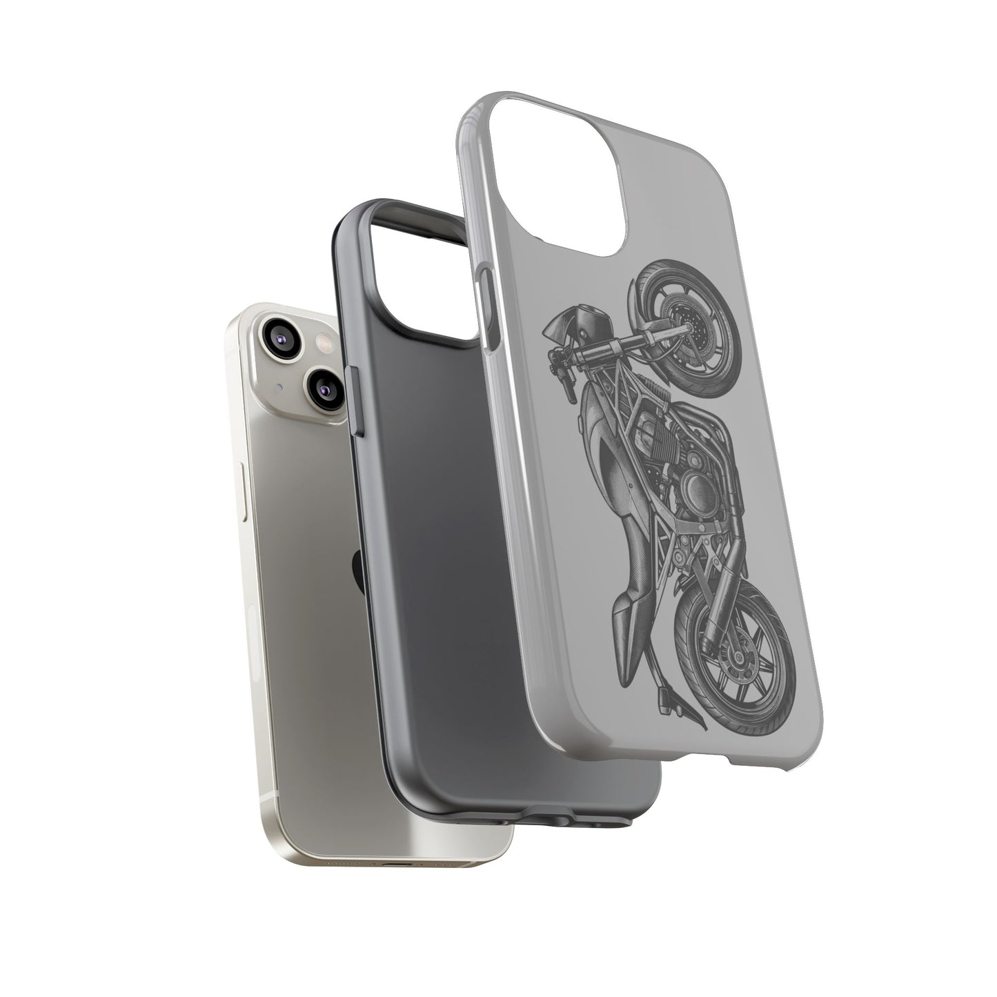 Motorcycle Phone Case - Tough Cases - Biker Gift, Motorcycle Lover, Custom Phone Cover, Unique Biker Accessory