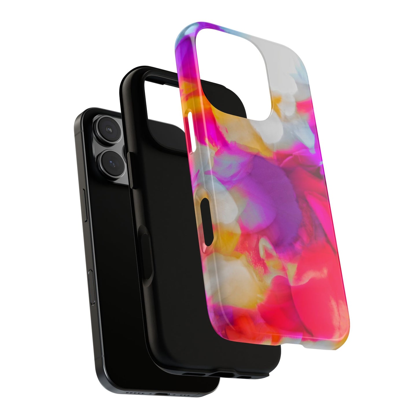 Floral Phone Case: Stylish Art for Your Device, Tough Cases, Gift for Her, Flower Print, Trendy Accessories, Phone Protection