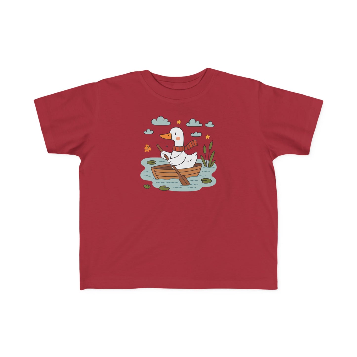 Cute Toddler's Tee with Happy Duck Design, Perfect for Playtime, Gifts, or Family Outings, Summer Fun, Animal Lovers