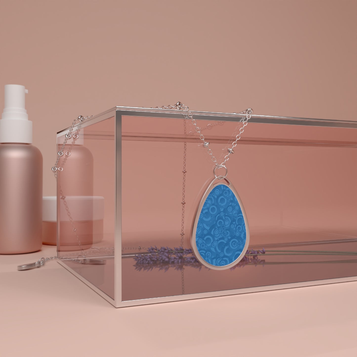 Elegant Oval Necklace, Teardrop Pendant Jewelry, Perfect Gift for Her, Birthday, Anniversary, Minimalist Style, Everyday Wear