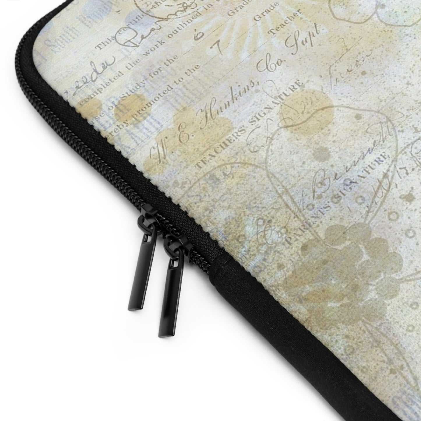 Floral Laptop Sleeve, Elegant Tech Case, Stylish Computer Bag, Perfect Gift for Students, Minimalist Laptop Cover, Travel Accessory