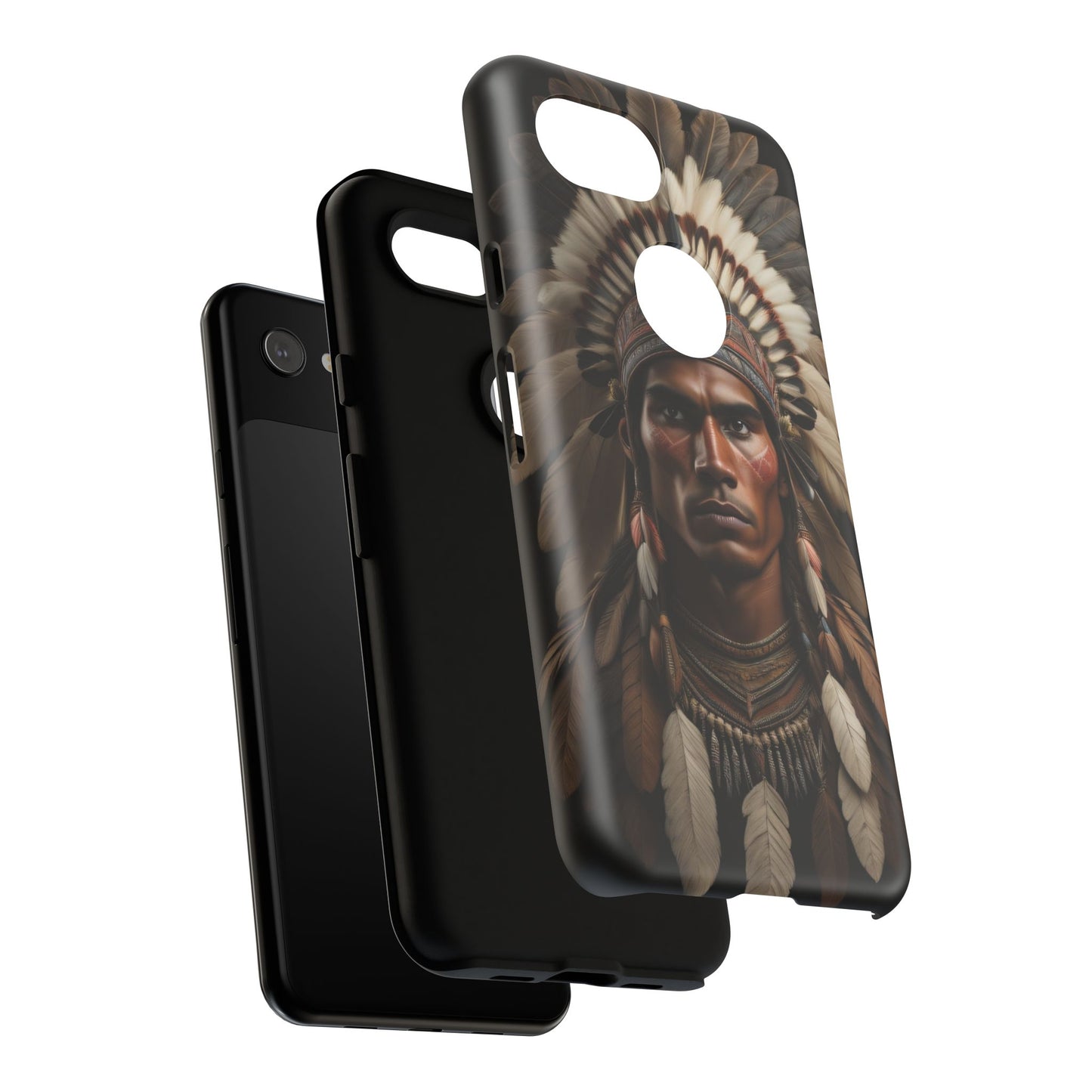 Native American Art Phone Case, Strong Culture Design, Unique Gift for Him or Her, Tough Cases, Customizable Protector, Tribal Style