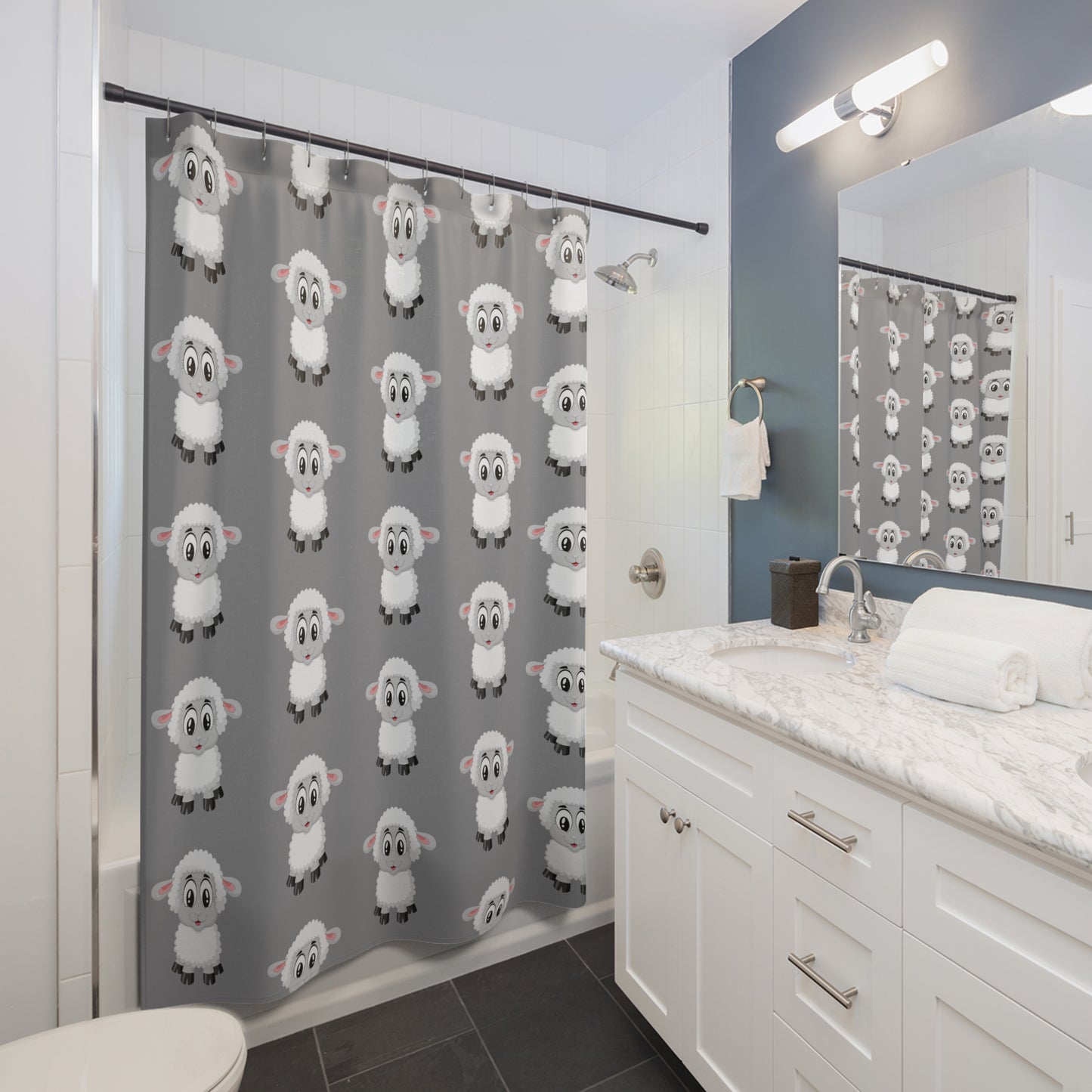 Shower Curtains sheep