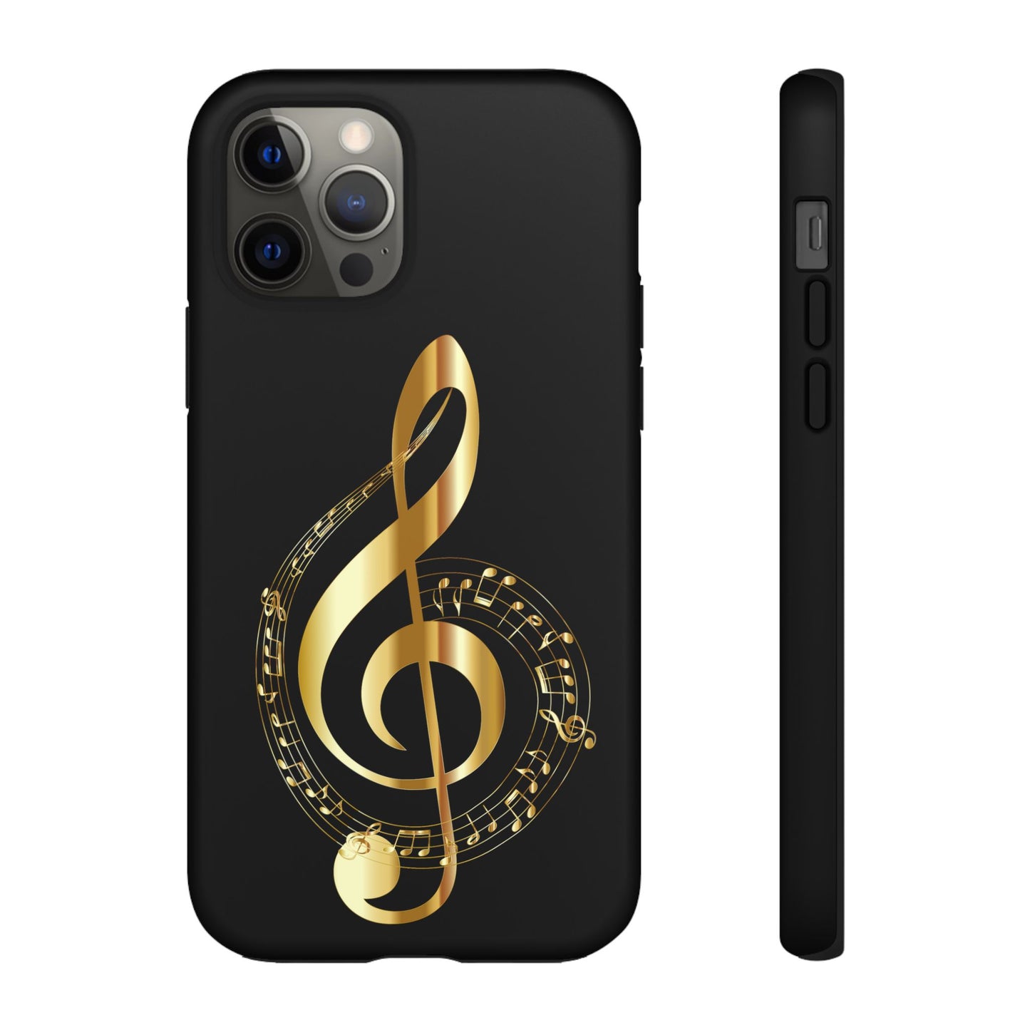 Tough Cases black gold musical Note