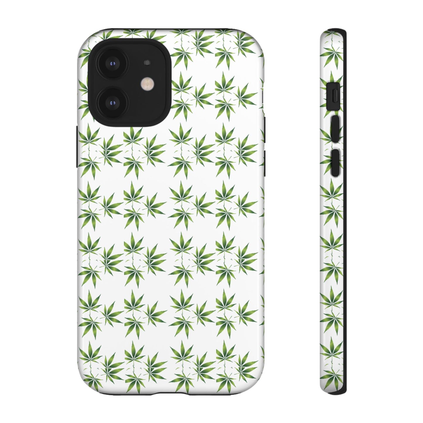 Stylish Phone Case with Cannabis Leaf Design, Durable Phone Cover, Gift for Stoner Friends, Unique Phone Accessory, Nature-Inspired Design