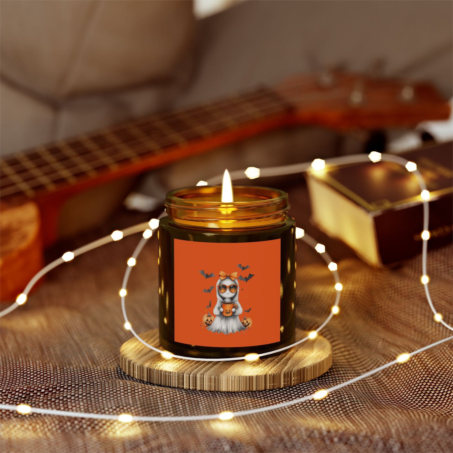 Halloween-Themed Scented Candles, Fall Decor, Aromatherapy Gifts, Cozy Home Accents, Spooky Candle Vibes