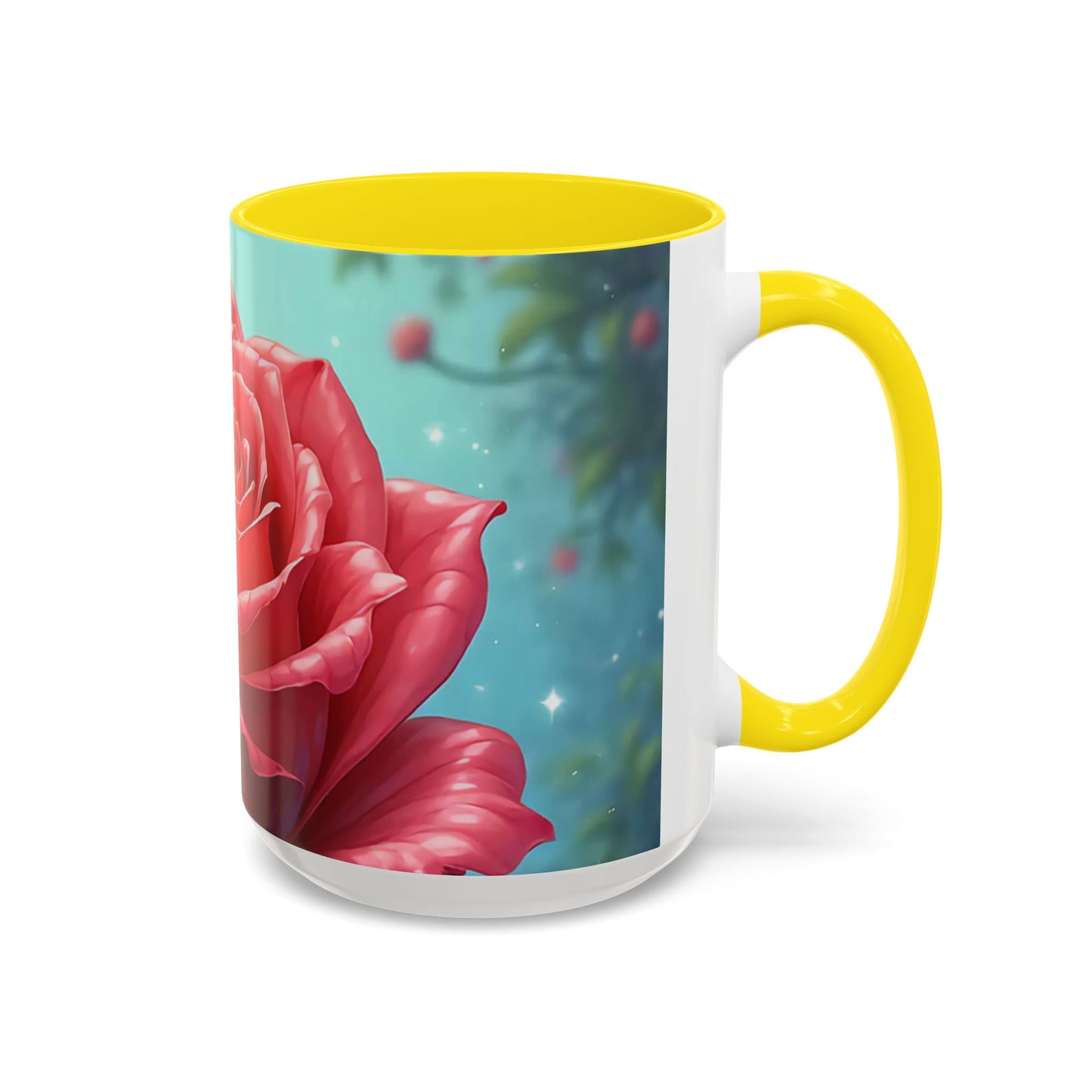 Elegant Rose Coffee Mug for Floral Lovers, Perfect Gift for Mother’s Day, Birthday, Home Decor, Garden Enthusiasts, Art Collectors