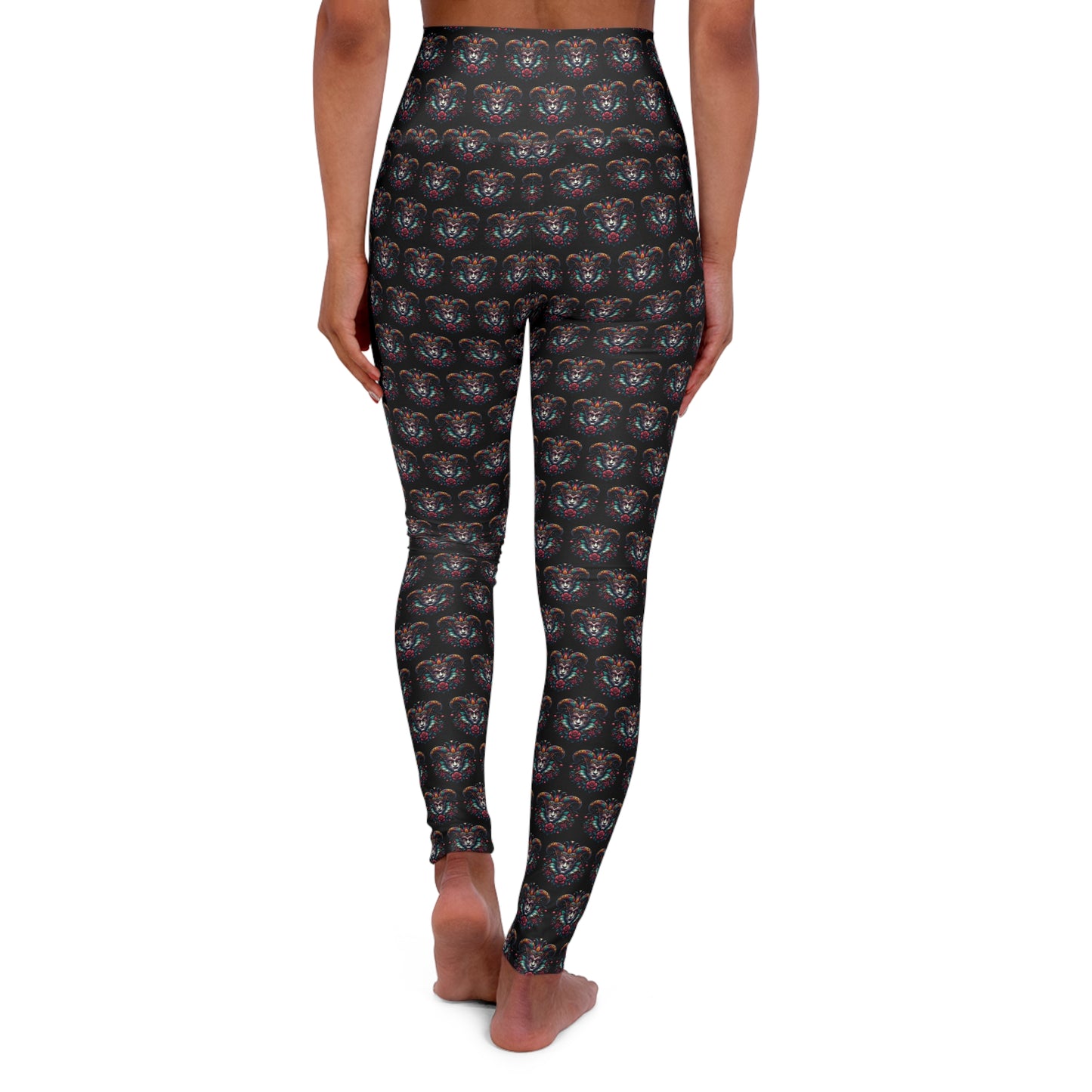 High Waisted Yoga Leggings with Unique Pattern, Perfect for Workouts, Yoga, Exercise, Sports Activities, Gifts for Fitness Enthusiasts