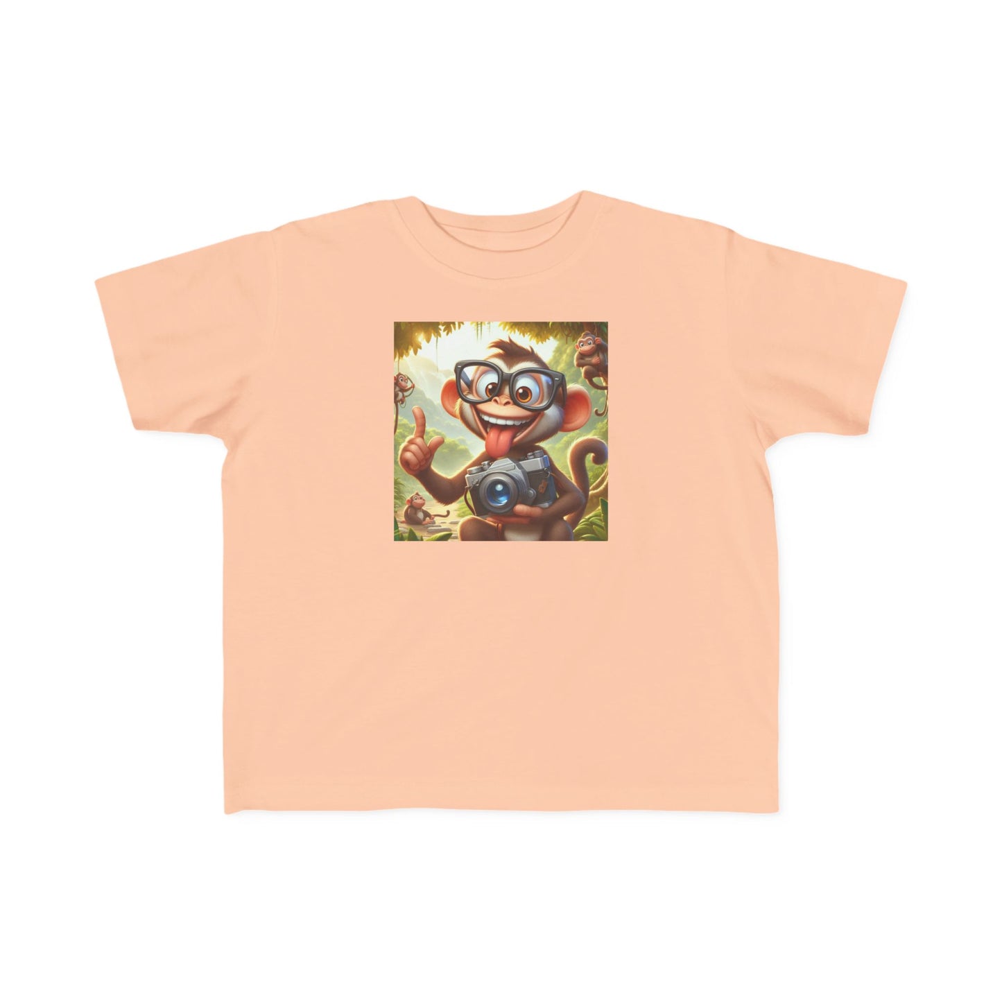 Toddler's Fine Jersey Tee - Monkey