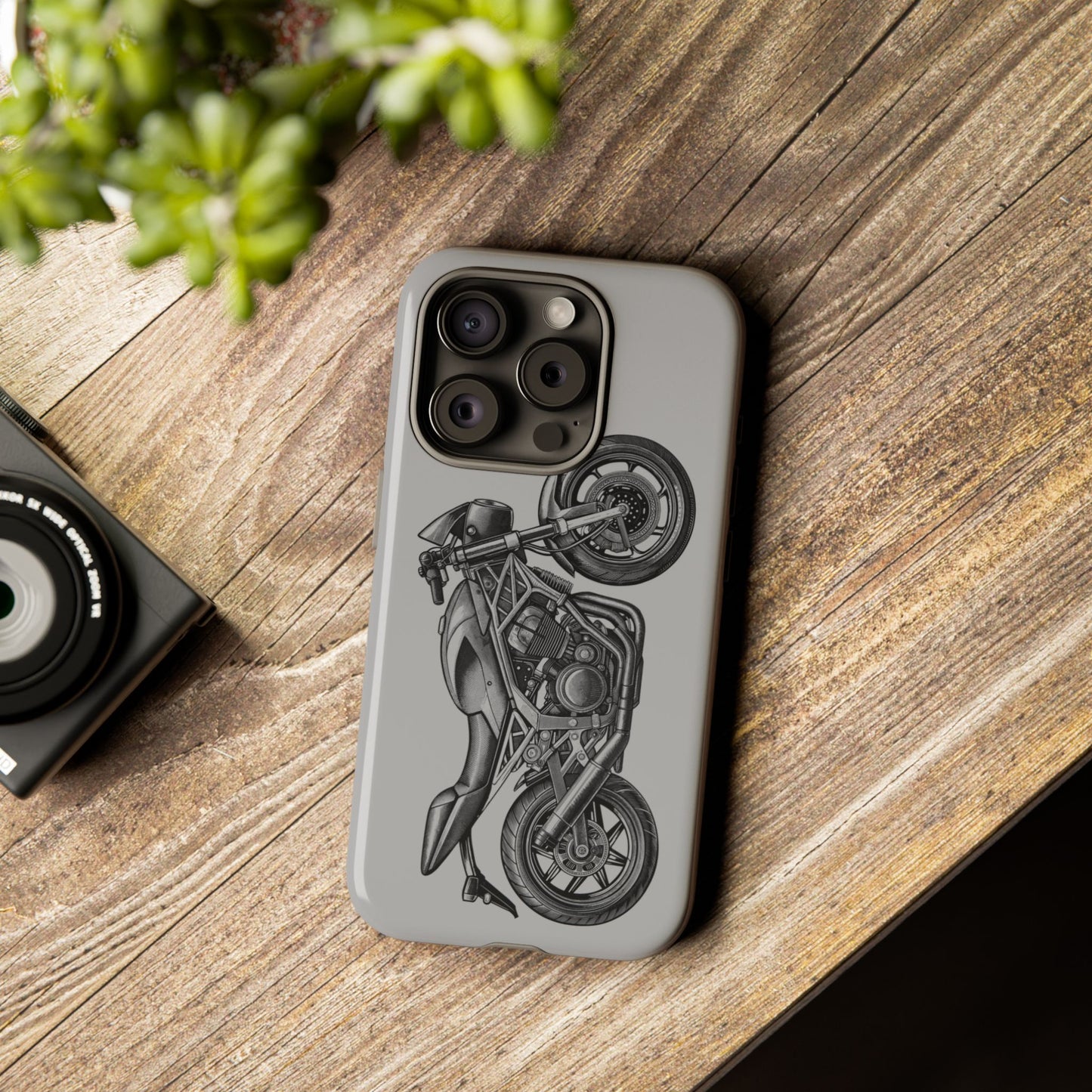 Motorcycle Phone Case - Tough Cases - Biker Gift, Motorcycle Lover, Custom Phone Cover, Unique Biker Accessory