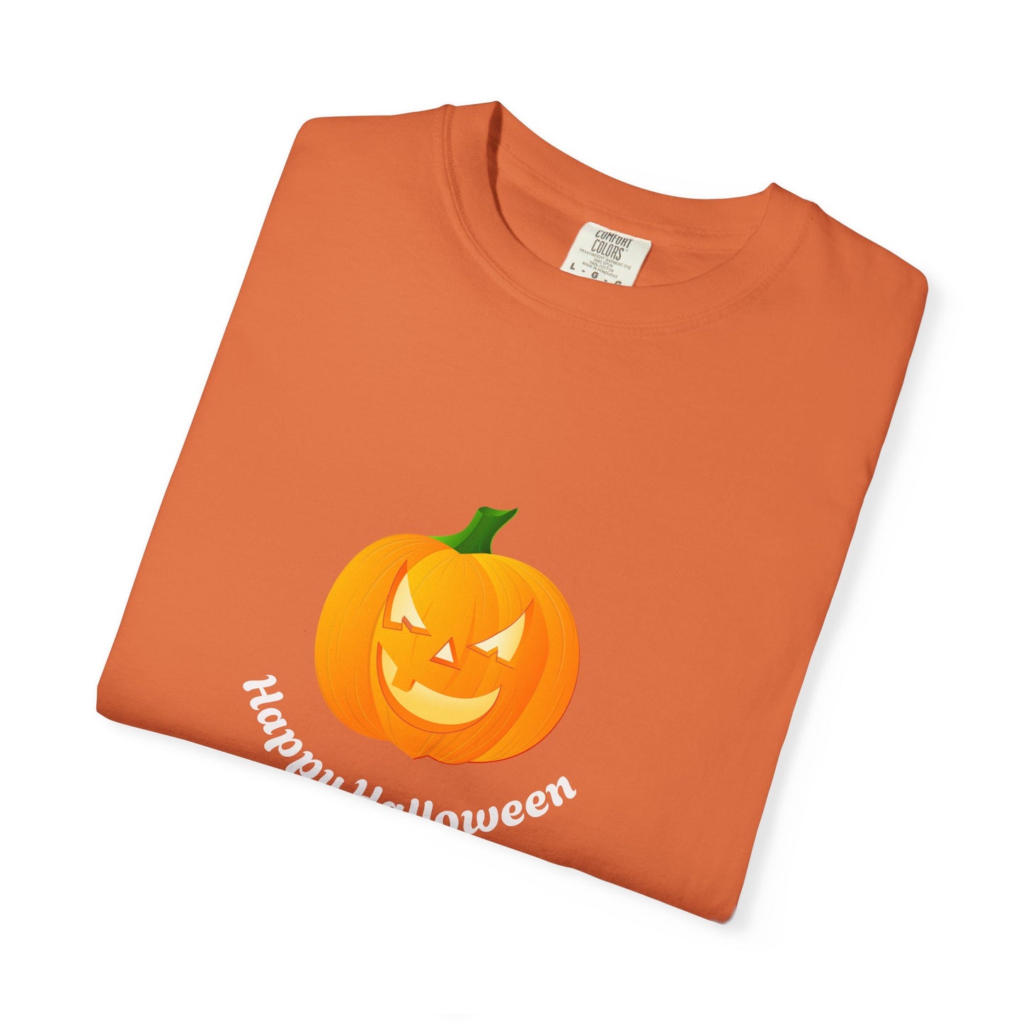 Halloween Pumpkin T-Shirt, Unisex Fall Shirt, Spooky Tee, Autumn Casual Wear, Trick or Treat Costume