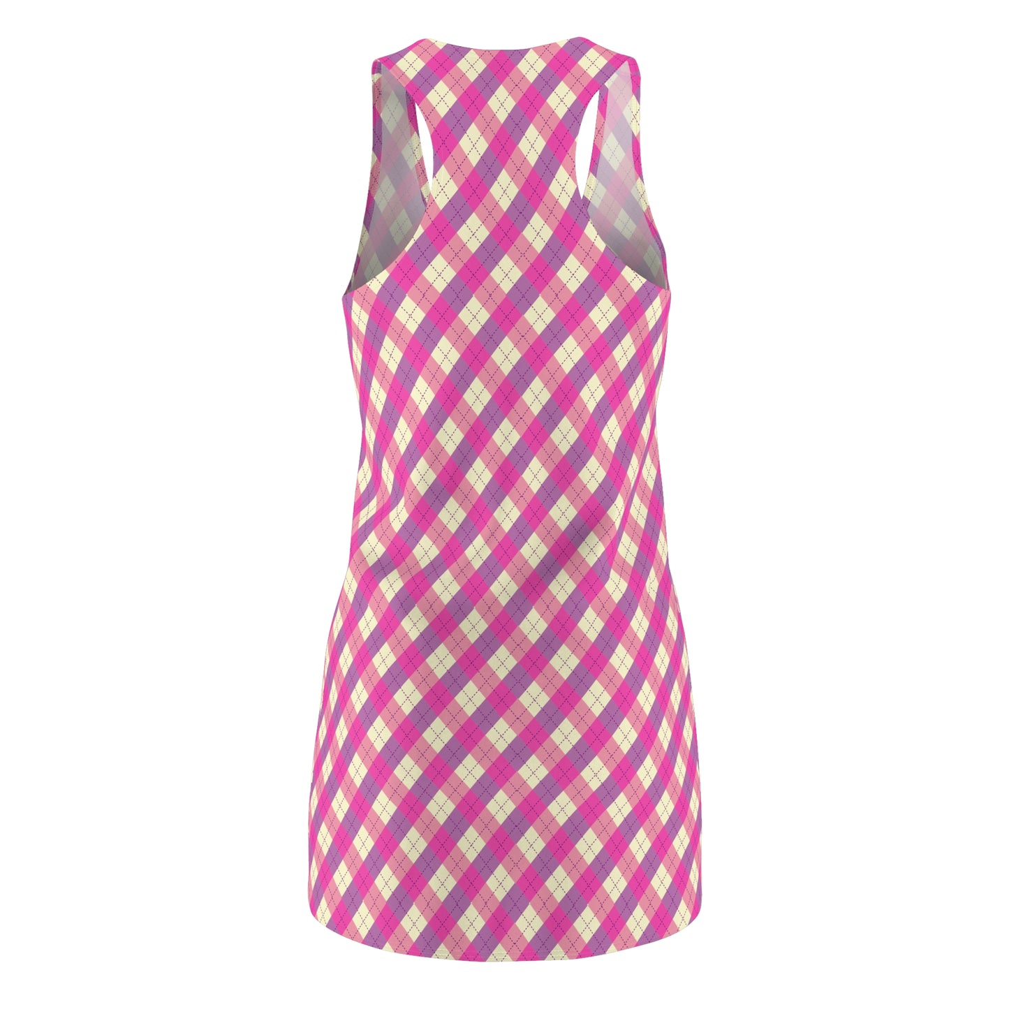 Women's Casual Racerback Dress - Spring Vibes - Ideal for Summer Outings, Beach Days, Birthdays, Holidays, and Casual Wear