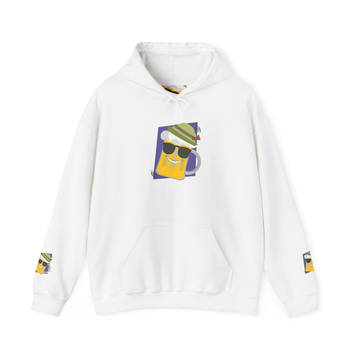 Cool Drink Vibes Hoodie, Unisex Sweatshirt, Perfect for Parties and Casual Wear, Great Gift for Beer Lovers, Fun & Cozy Outfit