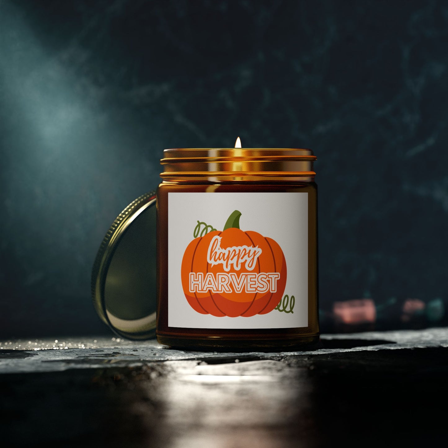 Pumpkin Spice Scented Candles, Fall Decor, Gift for Her, Cozy Home, Autumn Candle, Thanksgiving Decoration