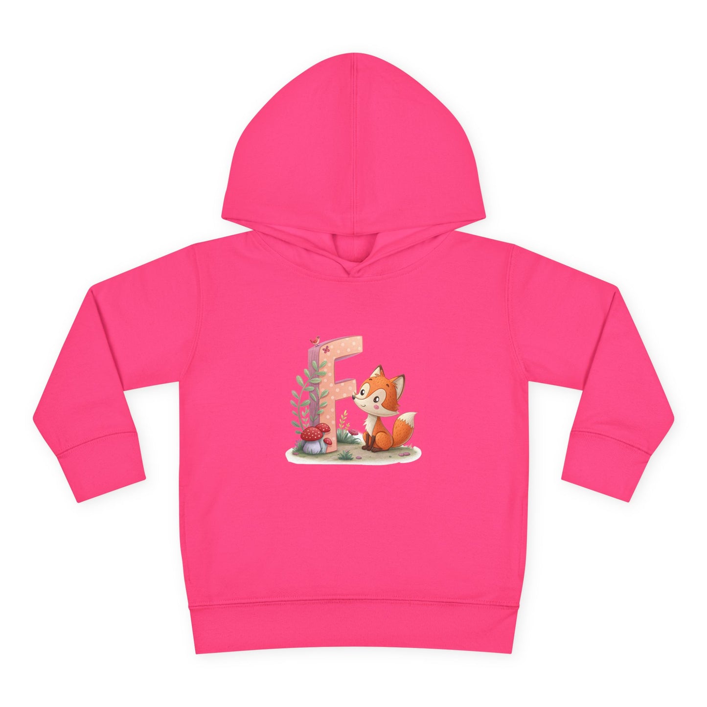 Cute Toddler Fox Hoodie, Fleece Pullover for Kids, Perfect Gift for Birthdays, Baby Showers, or Everyday Wear
