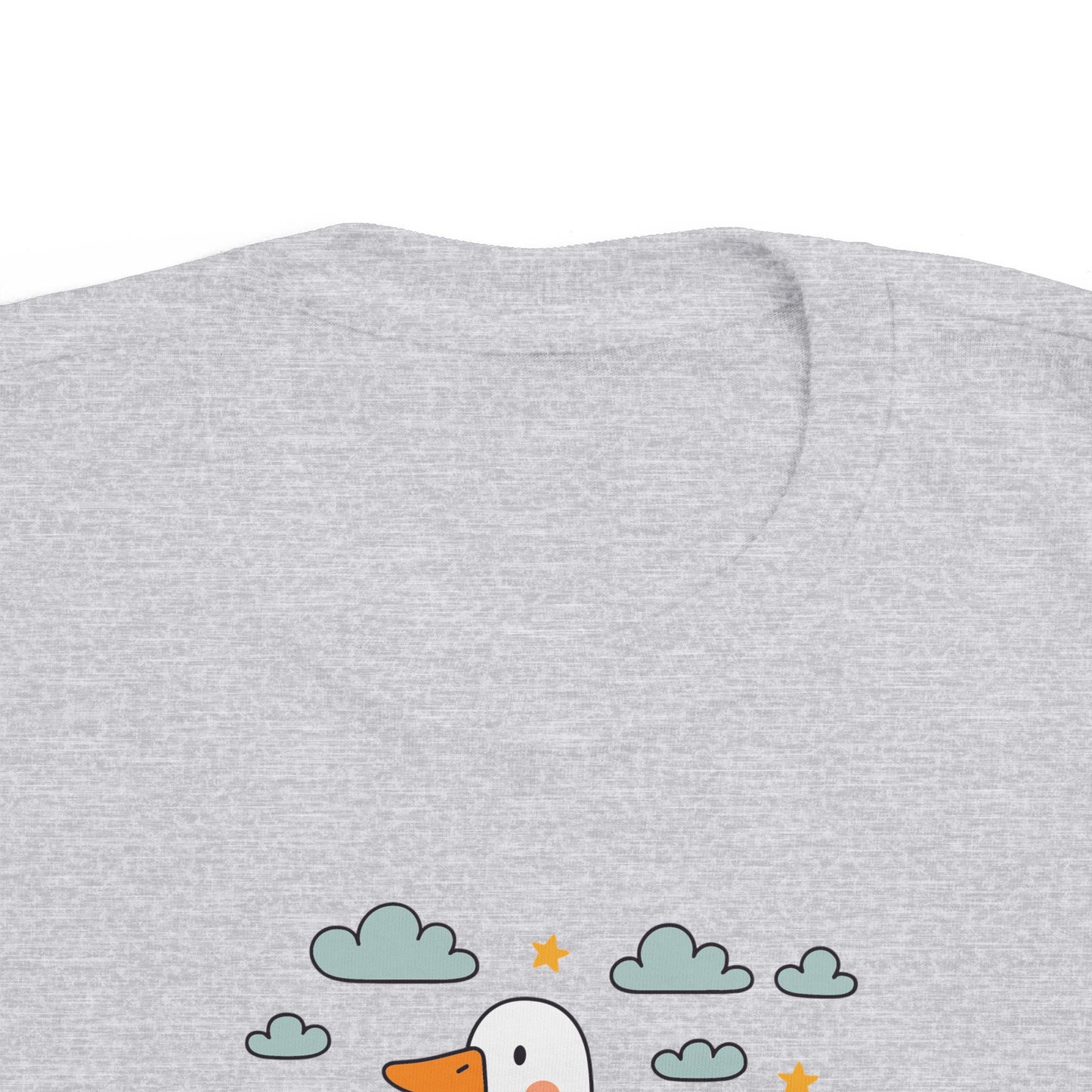 Cute Toddler's Tee with Happy Duck Design, Perfect for Playtime, Gifts, or Family Outings, Summer Fun, Animal Lovers