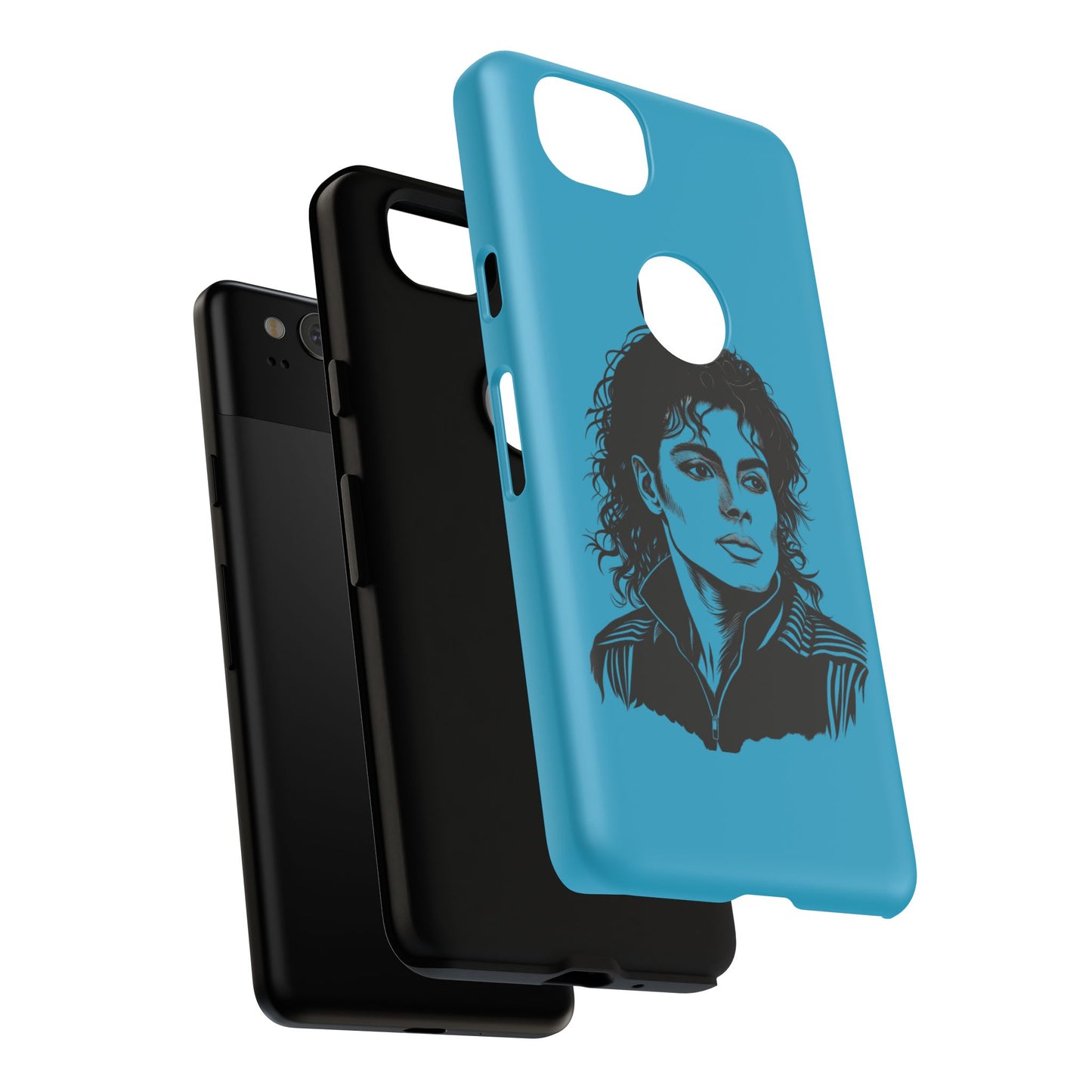 Michael Jackson Phone Case - Tough Cases, Pop Music Gifts, Retro Art, Unique Phone Accessories, Vintage Design