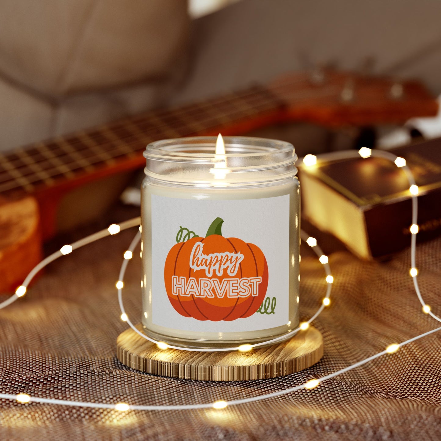 Pumpkin Spice Scented Candles, Fall Decor, Gift for Her, Cozy Home, Autumn Candle, Thanksgiving Decoration