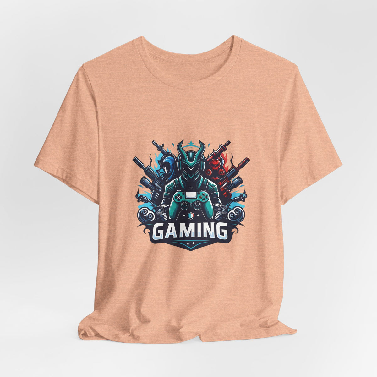 Gaming Controller Emblem Tee — Esports Gamer Graphic T-Shirt