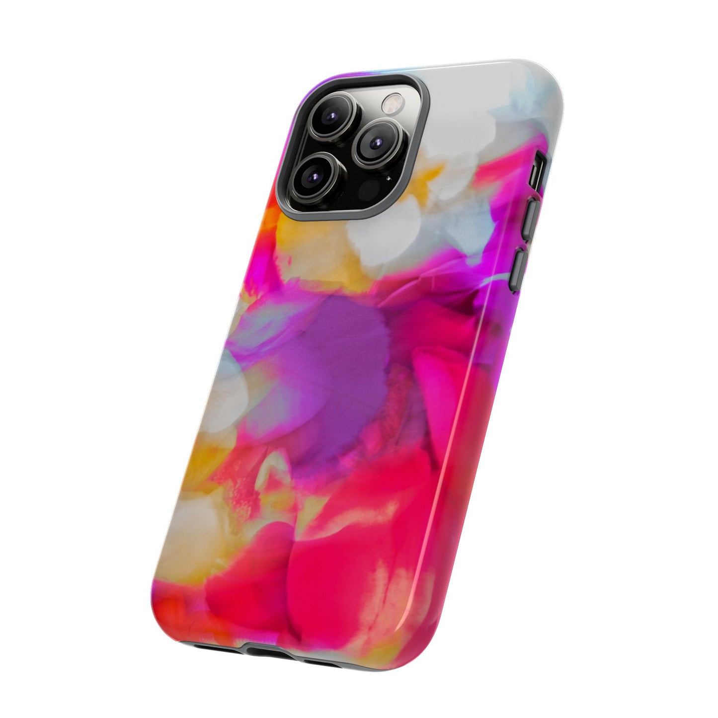 Floral Phone Case: Stylish Art for Your Device, Tough Cases, Gift for Her, Flower Print, Trendy Accessories, Phone Protection