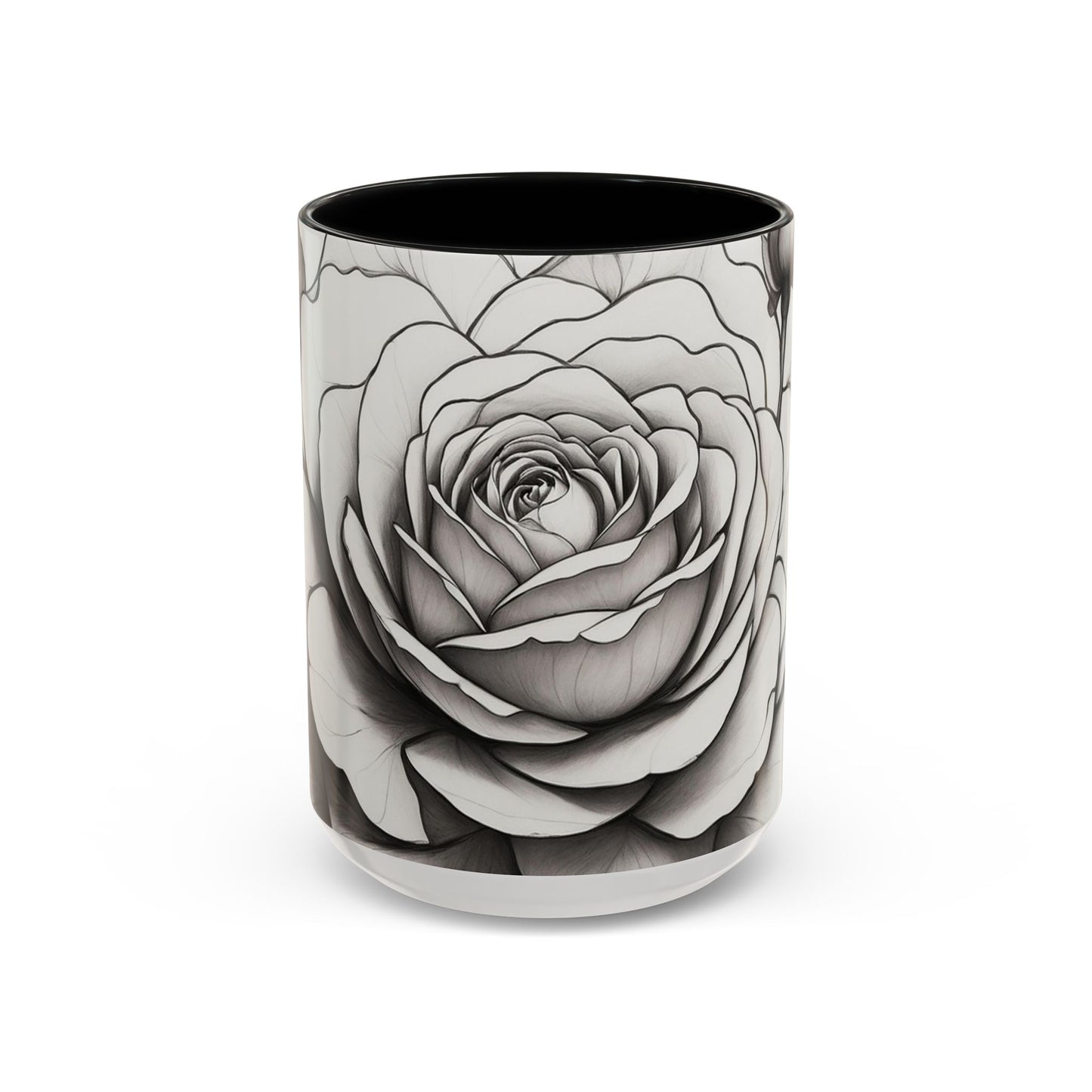 Elegant Floral Coffee Mug - Perfect Gift for Flower Lovers, Mother's Day, Birthdays, Home Decor, Office Use