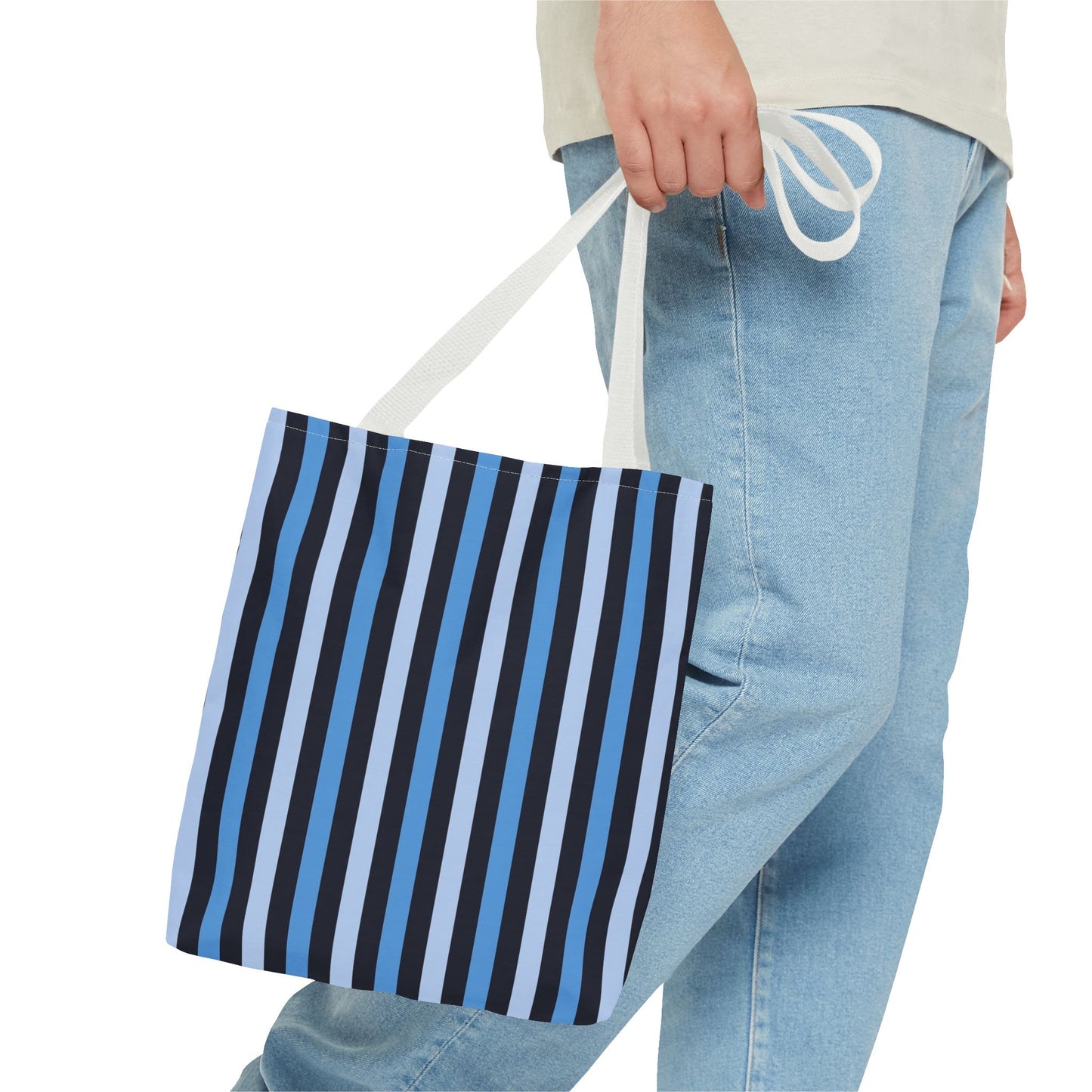 Stylish Striped Tote Bag, Beach Bag, Shopping Tote, Everyday Carryall, Reusable Grocery Bag, Gift for Her