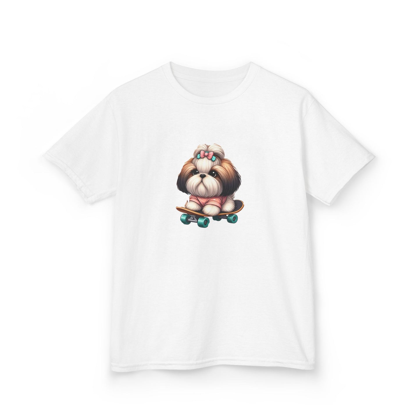 Kids Heavy CottonTee - skateboard