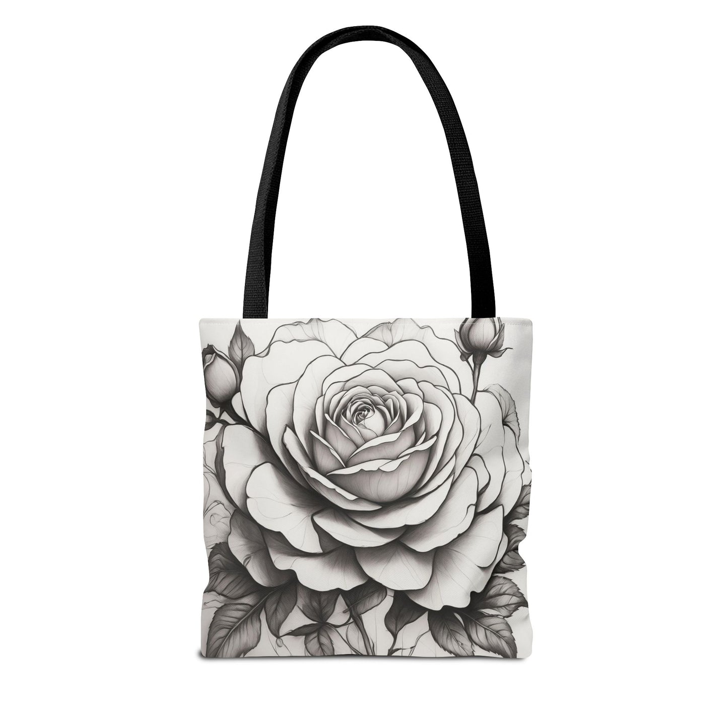 Elegant Floral Tote Bag, Garden Lover Gift, Shopping Bag, Art Print Tote, Mother's Day Gift, Eco-Friendly Canvas Bag