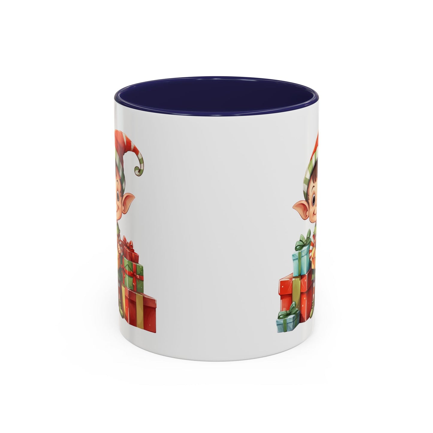Holiday Elf Coffee Mug - Festive Gift Mug, Christmas Decor, Cute Elf Mug, Coffee Lover Gift, Winter Holiday Drinkware