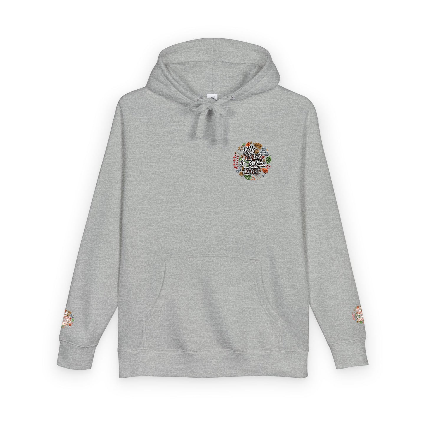 Floral Unisex Fleece Hoodie - Cozy Gift for Nature Lovers, Perfect for Fall, Spring, Birthdays, Relaxation, Outdoor Activities