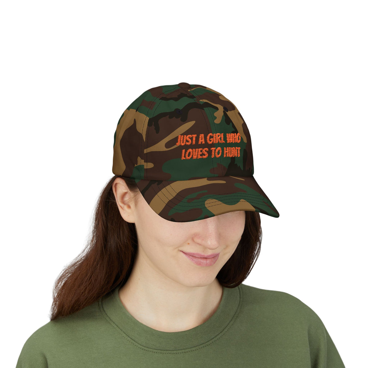 Just a Girl Who Loves to Hunt Cap