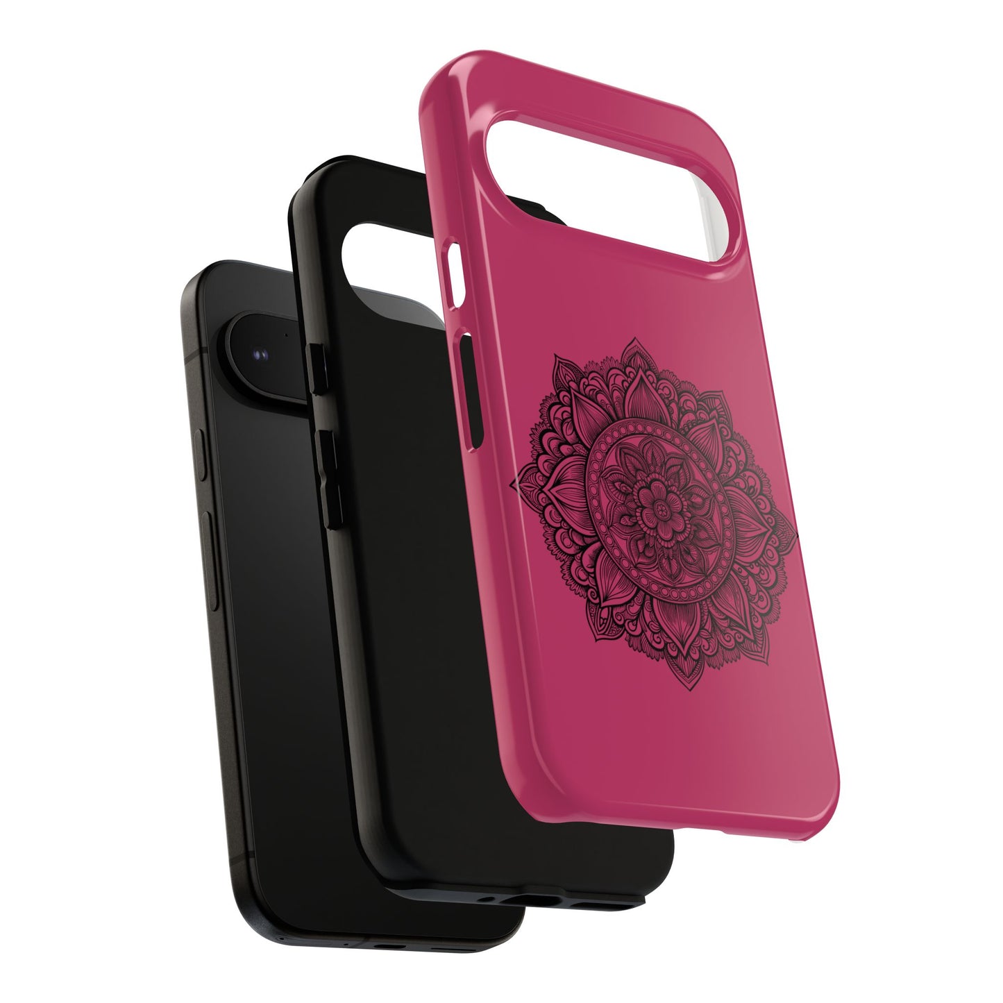 Vibrant Mandala Phone Case, Artistic Protection Cover, Gift for Her, Trendy Accessories, Birthday or Holiday Present