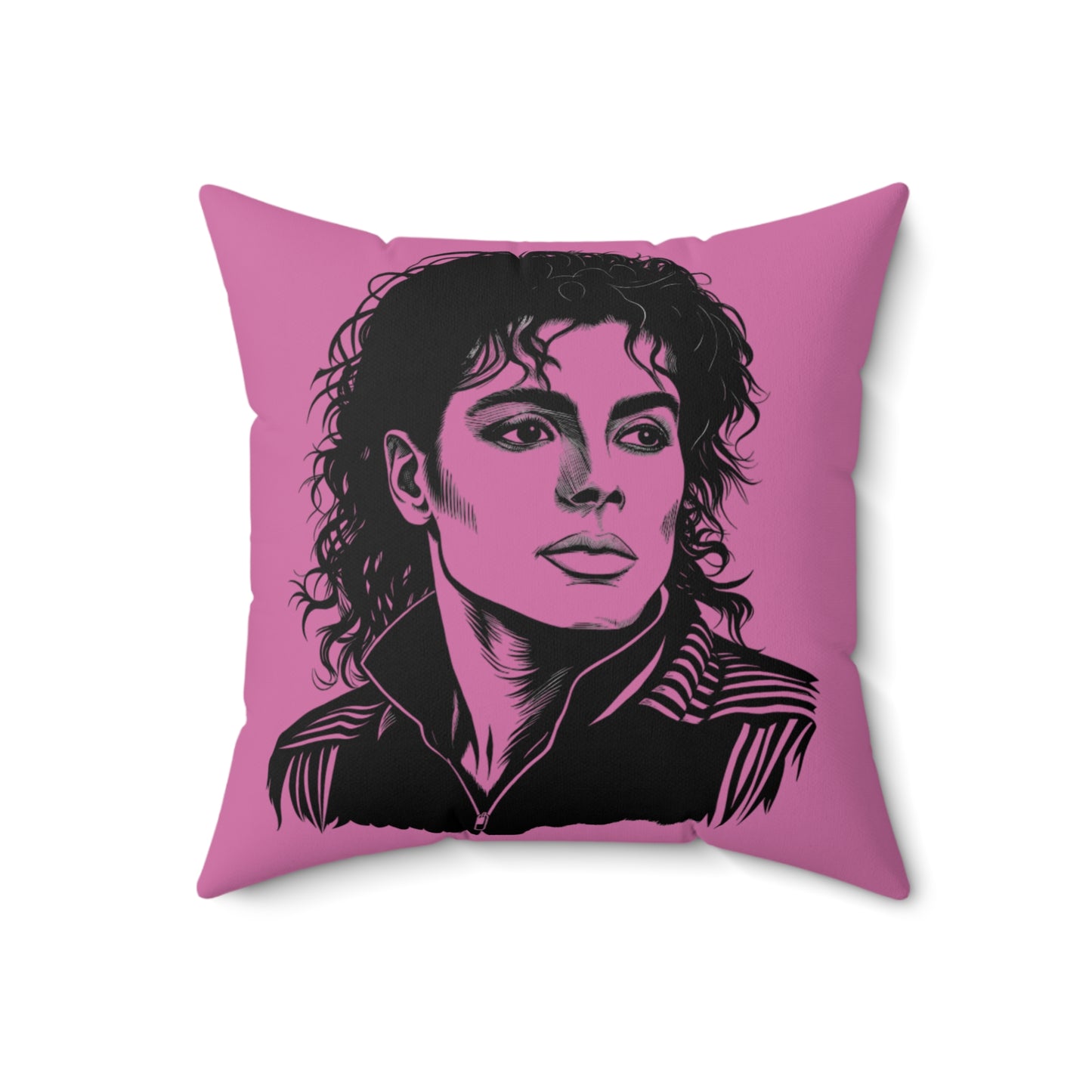 Michael Jackson Tribute Pillow - Retro Decor, Music Lover Gift, Unique Home Accent, Stylish Cushion, Pop Culture Collection