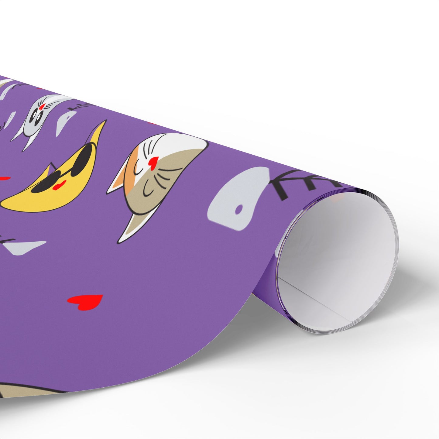 Cute Cat Wrapping Paper, Whimsical Gift Wrap for Pet Lovers