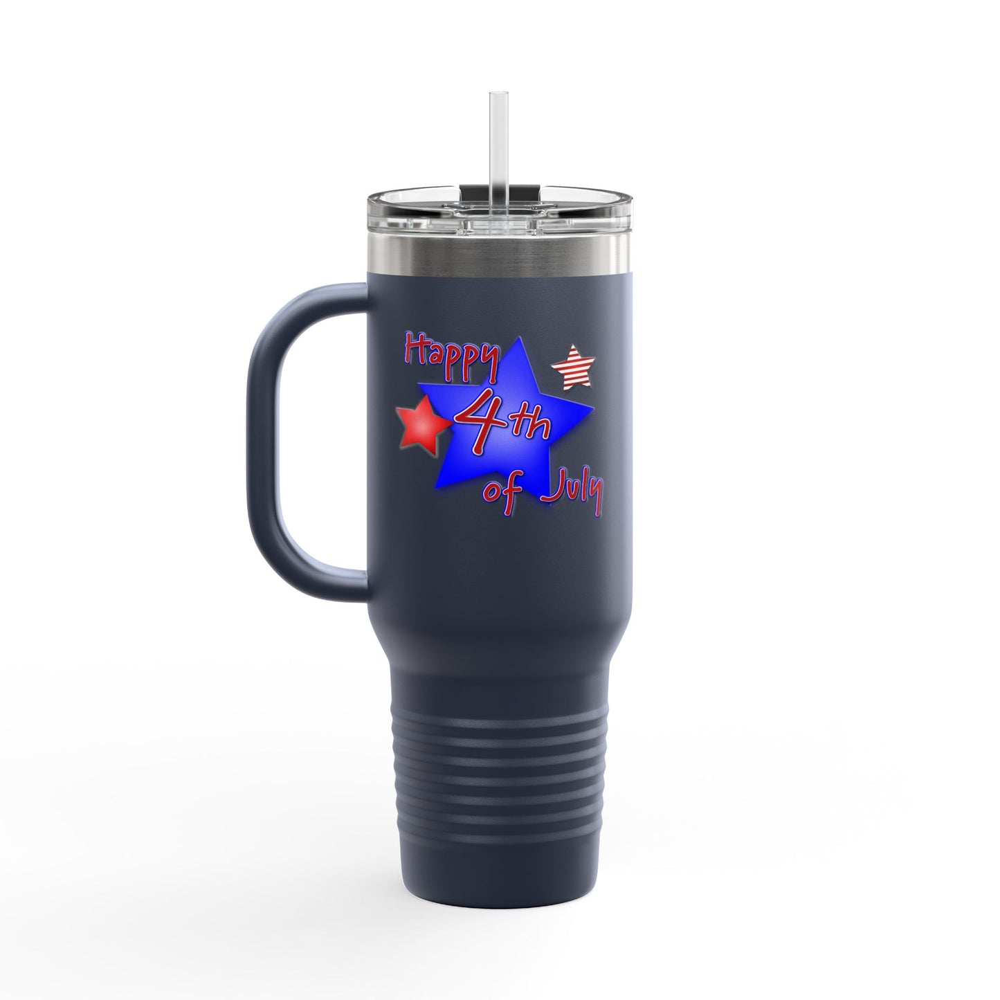 Insulated Travel Mug, 40oz Patriotic
