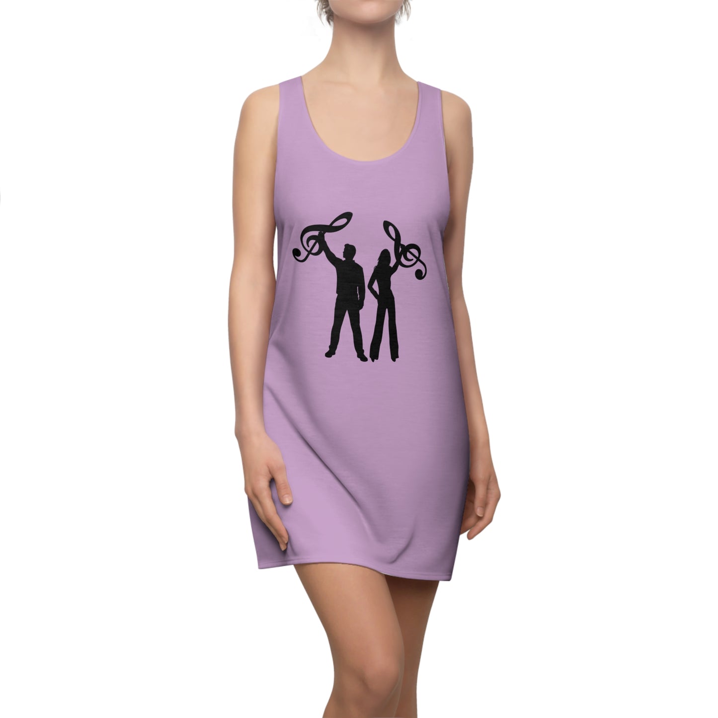 Women's Cut & Sew Racerback Dress (AOP)