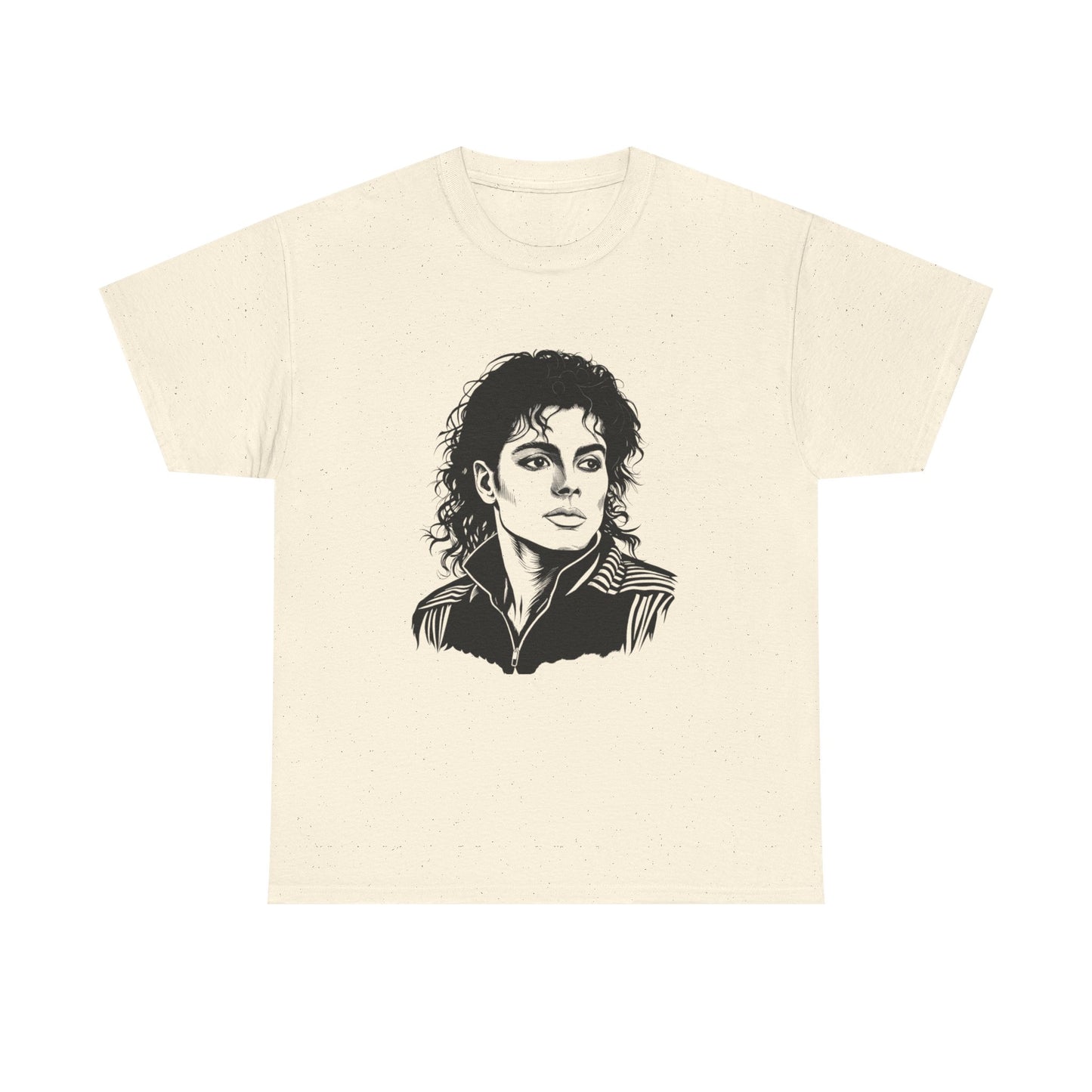 Michael Inspired Unisex Heavy Cotton Tee, Vintage Style Shirt, Retro Graphic Tee, Music Lover Gift, Unisex Casual Wear
