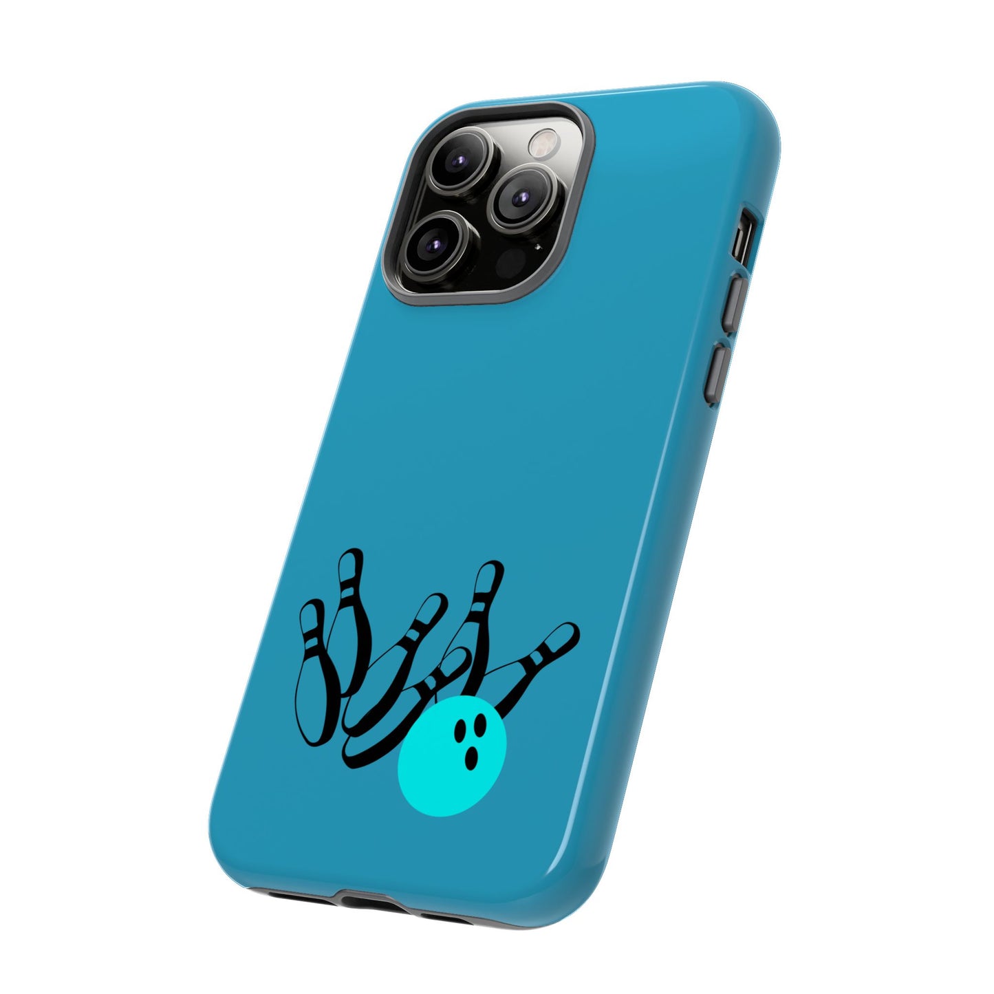 Bowling Phone Case, Tough Cases for Bowling Enthusiasts, Fun Gift for Bowlers, Unique Phone Accessory, Sports Themed Cases