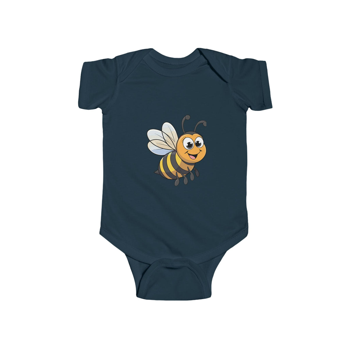 Cute Cartoon Bee Infant Bodysuit, Baby Shower Gift, Newborn Outfit, Toddler Clothes, Cute Gift for Kids