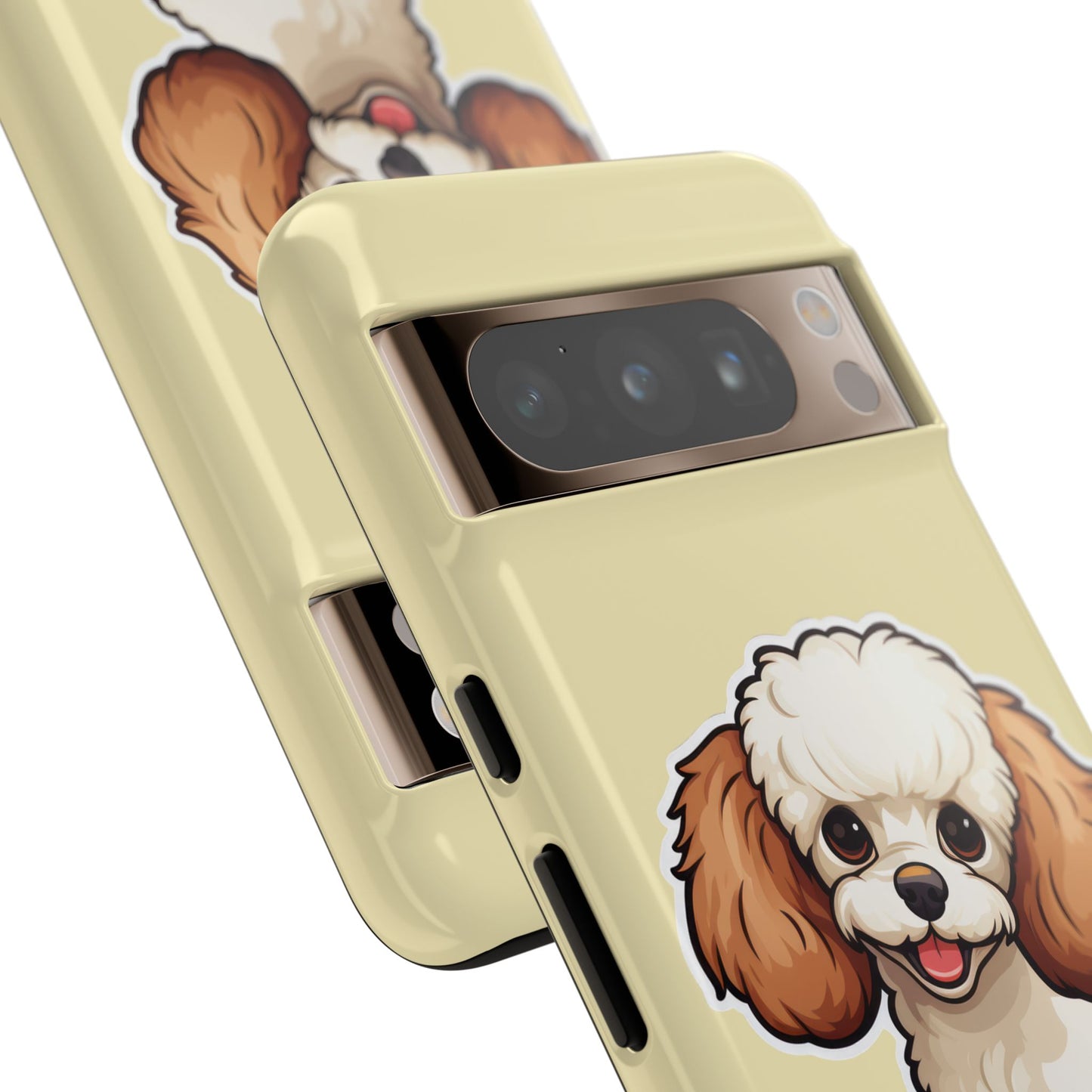 Cute Dog Phone Case, Pet Lover Gift, Custom Phone Cover, Cartoon Dog Case, Durable Phone Accessory