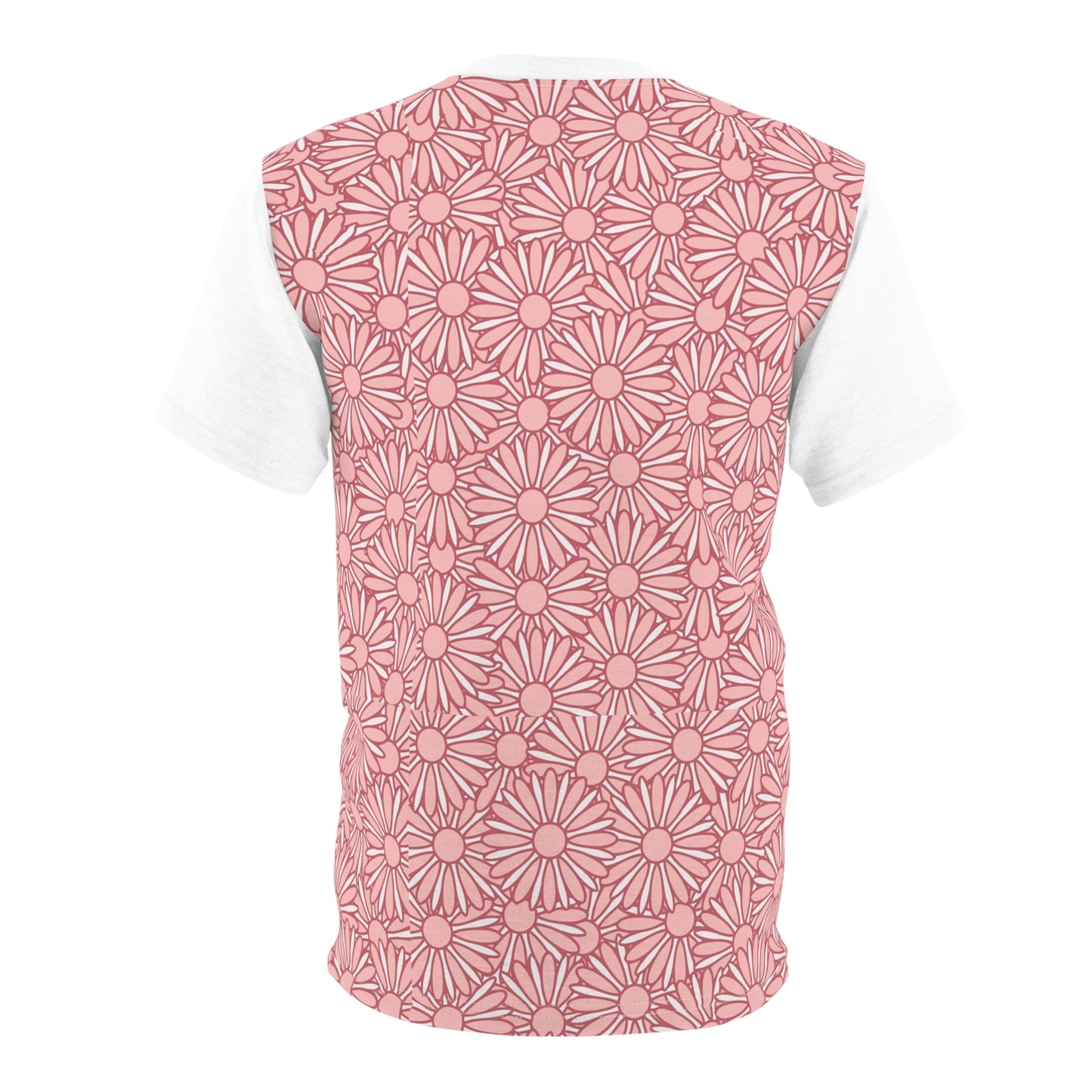 Daisy Print Unisex T-Shirt, Floral Tee, Casual Summer Shirt, Gift for Her