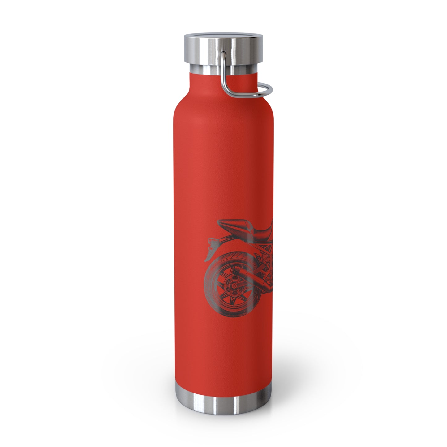 Motorcycle Insulated Water Bottle, Adventure Gift, Biker Mug, Fitness Bottle, Outdoor Hydration