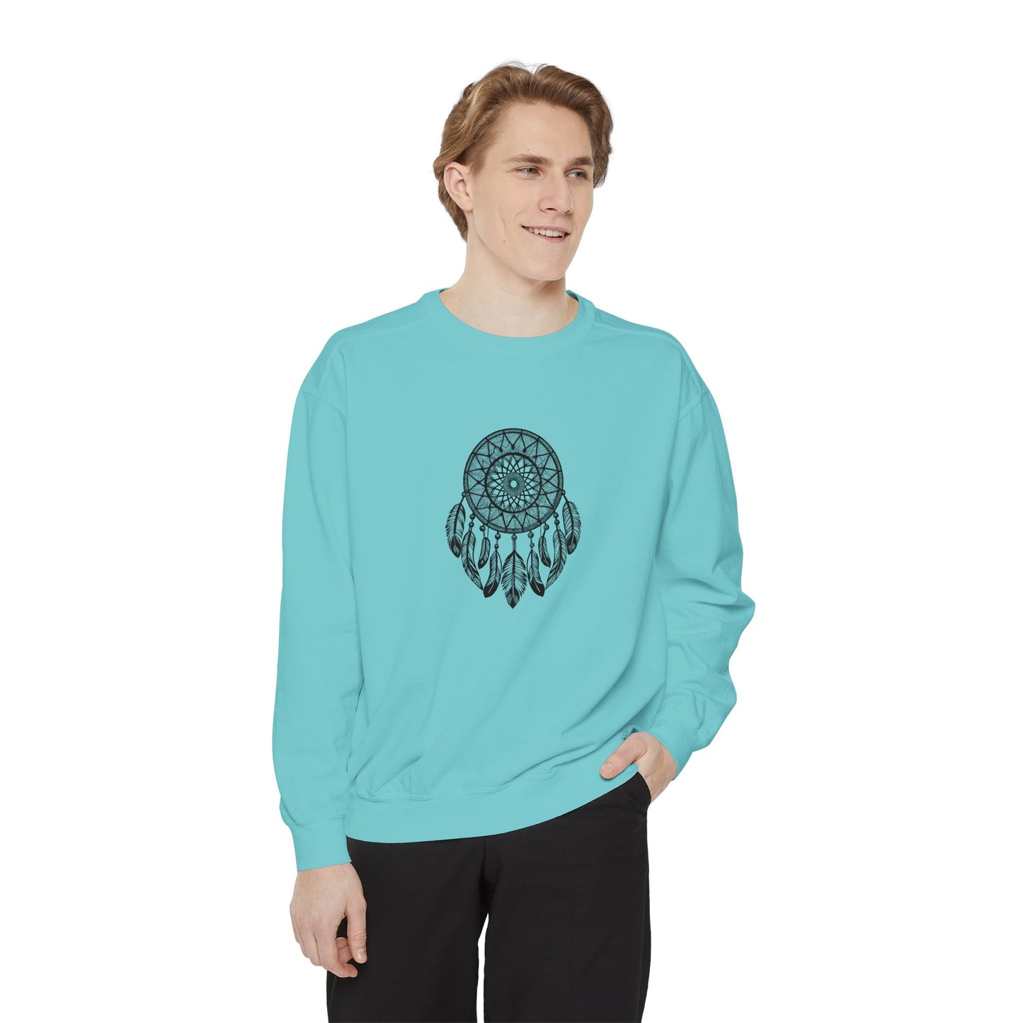 Dreamcatcher Sweatshirt for Cozy Vibes, Perfect Gift for Boho Lovers, Casual Outfits, Fall Style, Relaxing Days