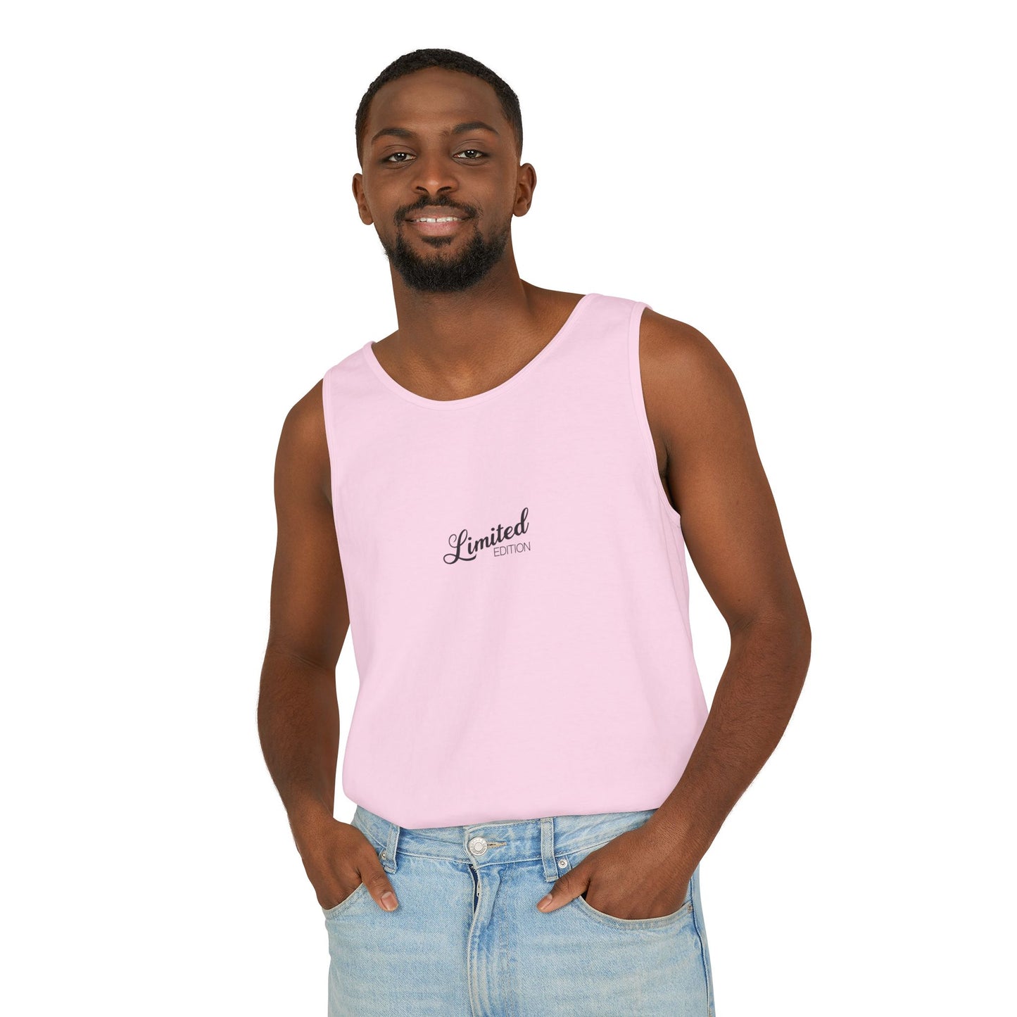 Limited Edition Unisex Garment-Dyed Tank Top, Summer Fashion, Beachwear, Gift for Him & Her, Casual Style, Relaxed Fit