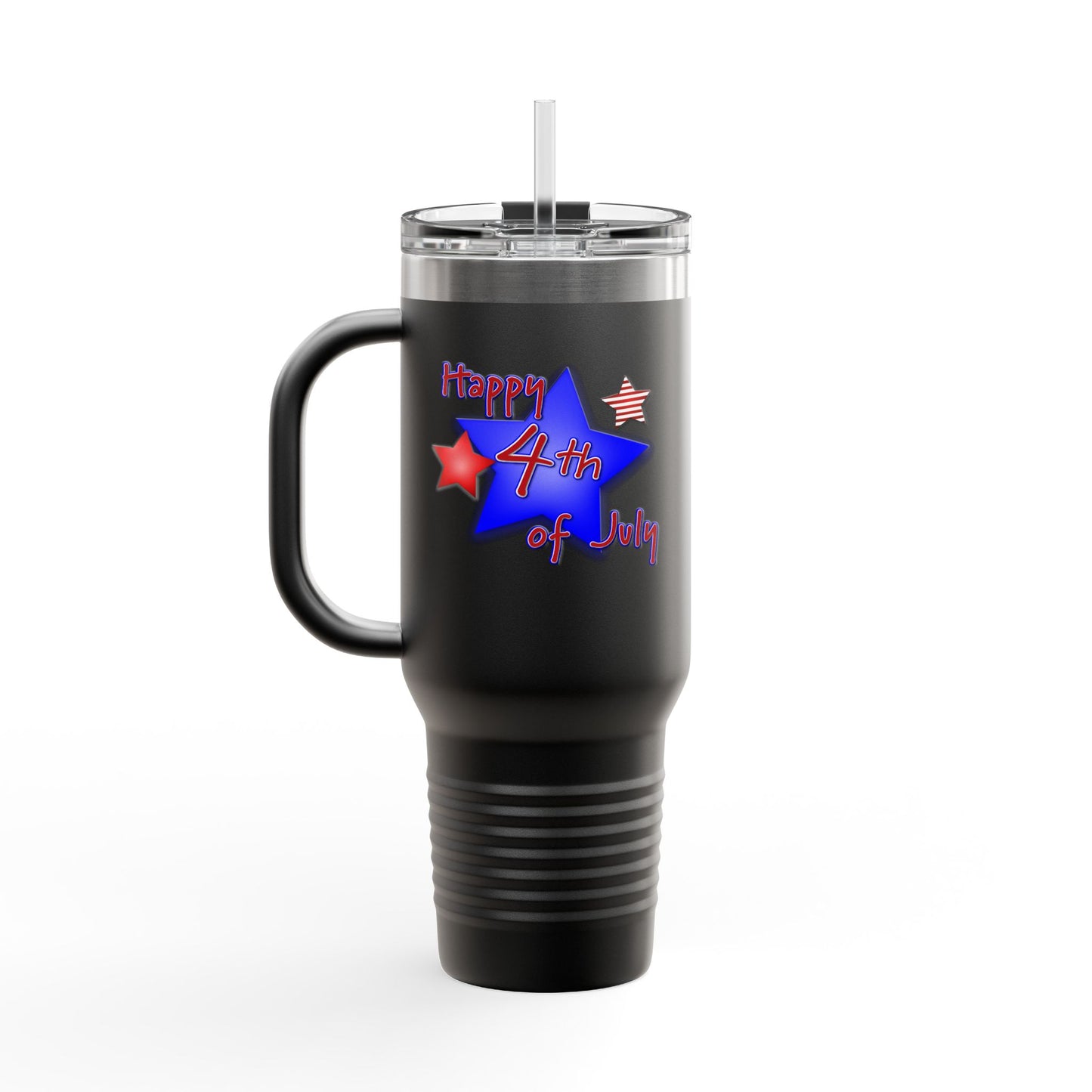 Insulated Travel Mug, 40oz Patriotic