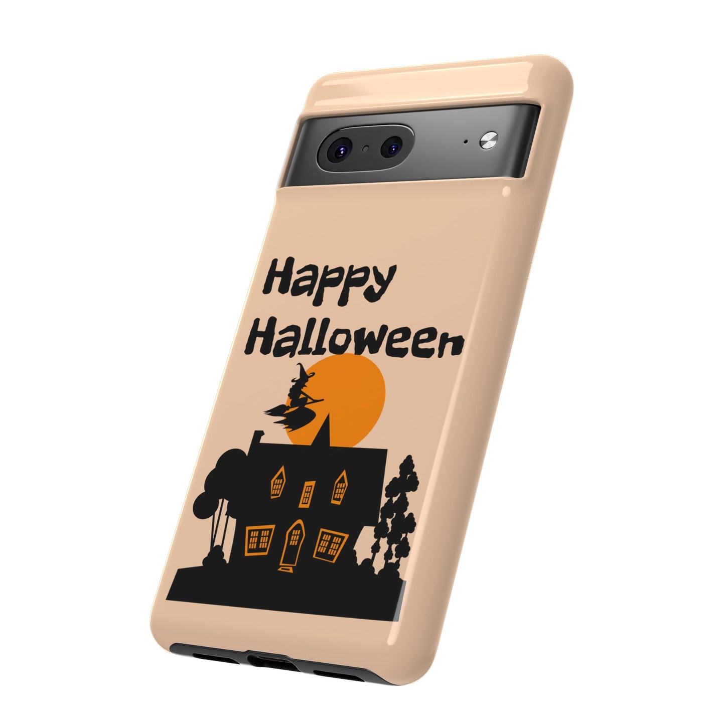 Halloween Phone Case, Spooky Mobile Cover, Tough Case for Phone, Witch Design, Fall Decor, Unique Gift for Halloween