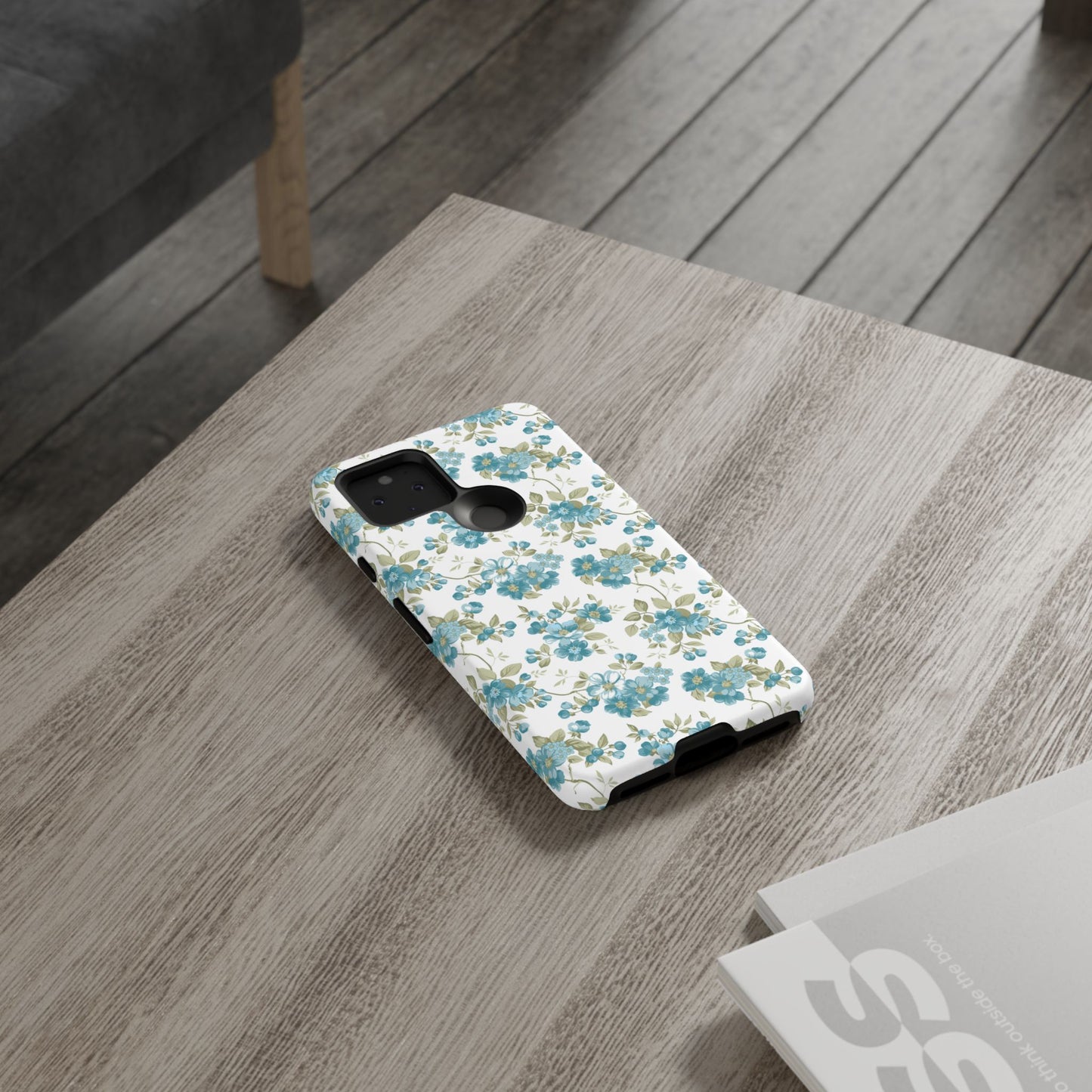 Floral Phone Case - Tough Cases, Durable Phone Cover, Cute Floral Design, Gift for Her, Trendy Phone Accessory, Spring Style