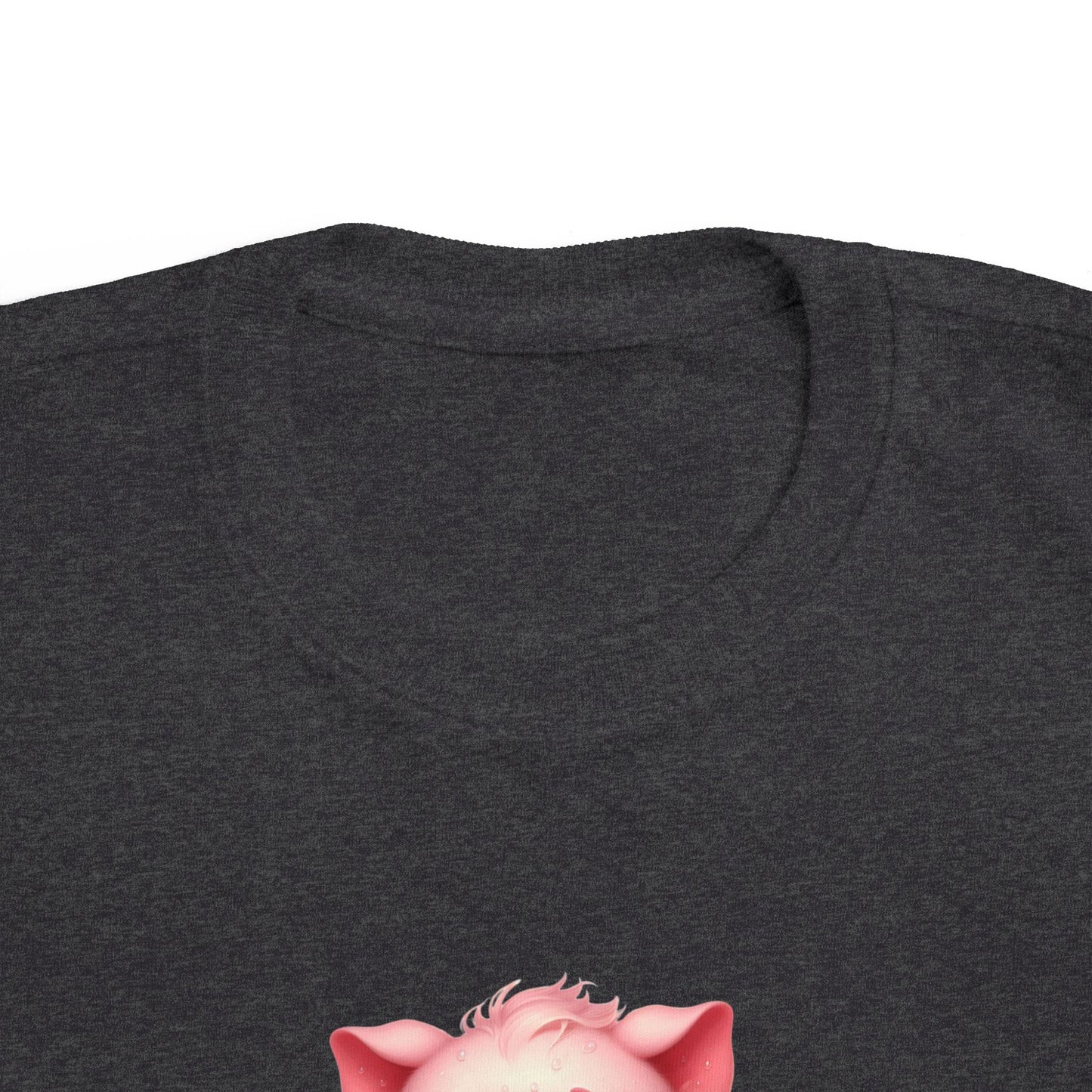 Cute Pig Toddler Tee, Adorable Animal Shirt for Kids, Perfect Baby Gift, Birthday Outfit, Playful Graphic Tee, Toddler Clothing