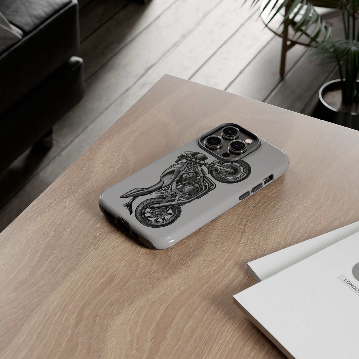 Motorcycle Phone Case - Tough Cases - Biker Gift, Motorcycle Lover, Custom Phone Cover, Unique Biker Accessory