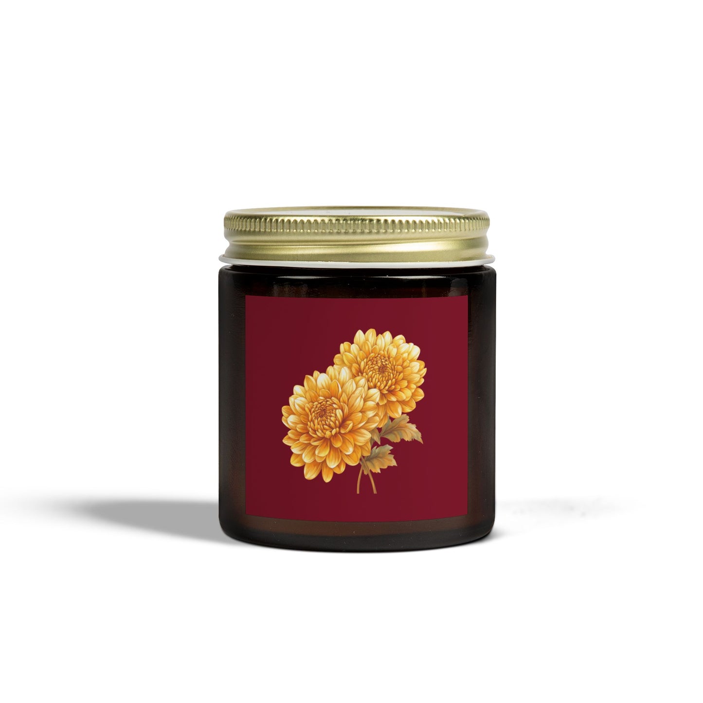 Floral Scented Candles - Hand-Poured Coconut Apricot Wax, Cozy Decor, Relaxation Gift, Home Fragrance, Gift for Her, Candle Lover